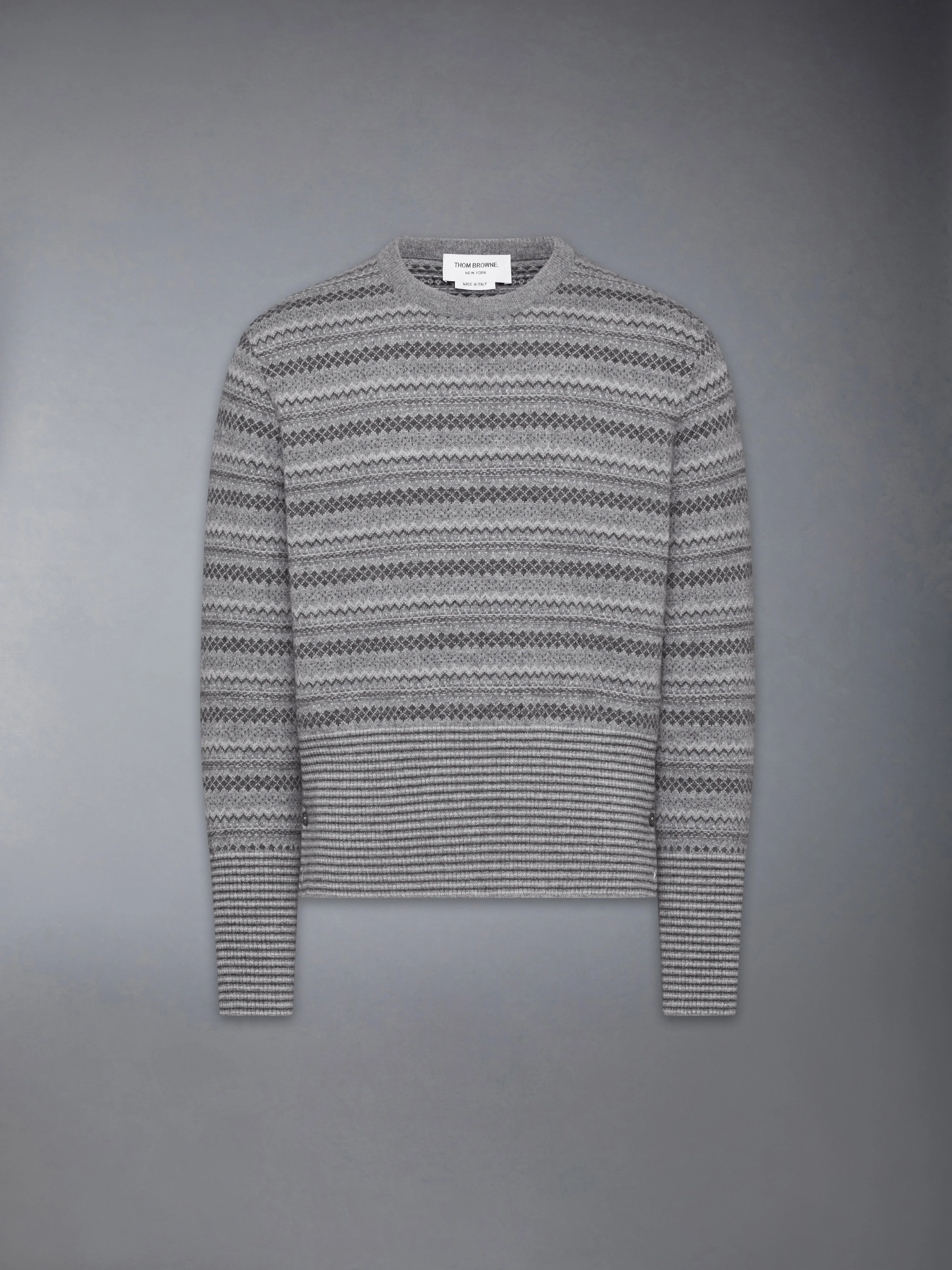 FAIRISLE JACQUARD CASHMERE PULLOVER - Image 6