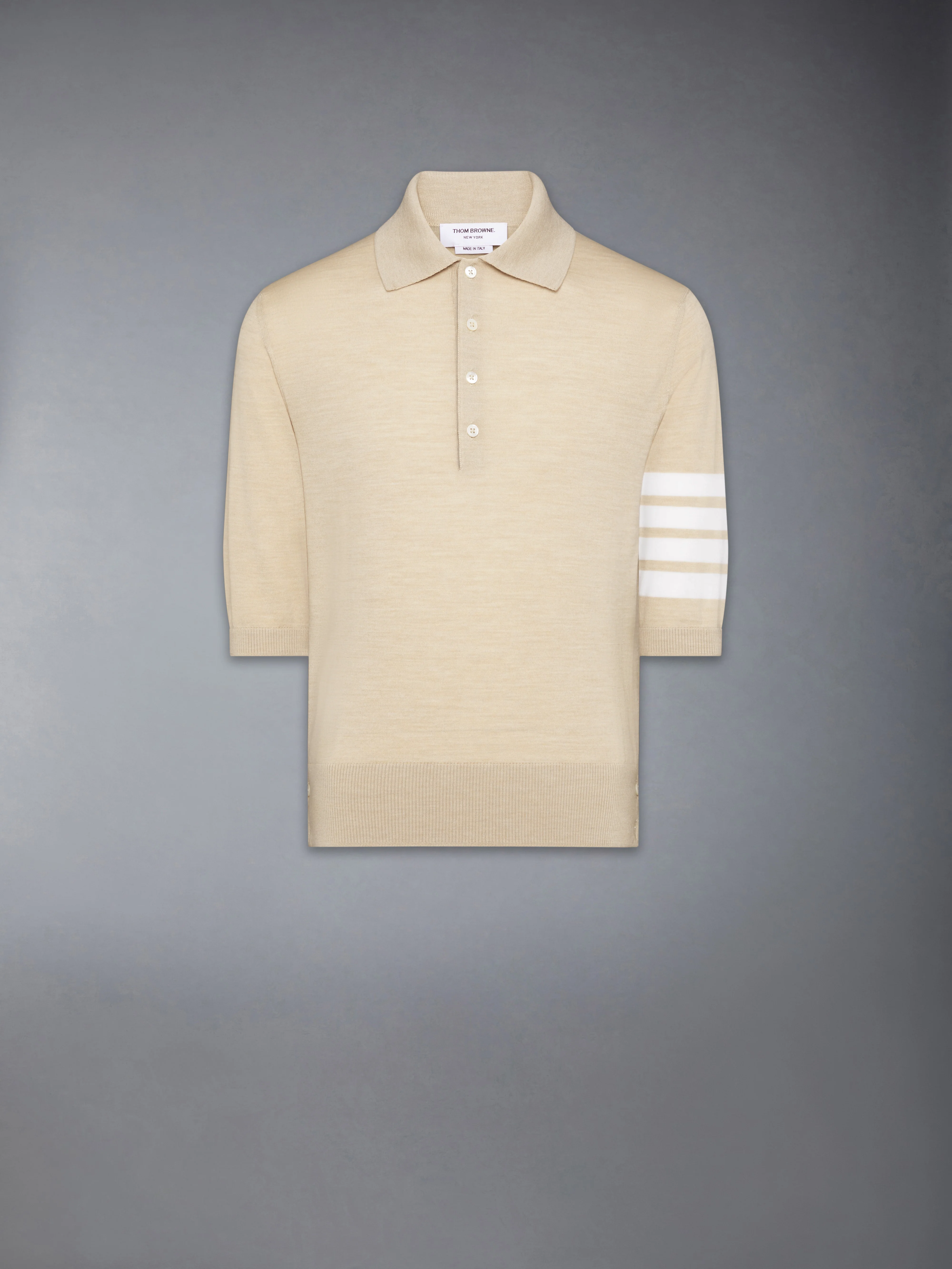 FINE MERINO WOOL 4-BAR POLO - Image 6