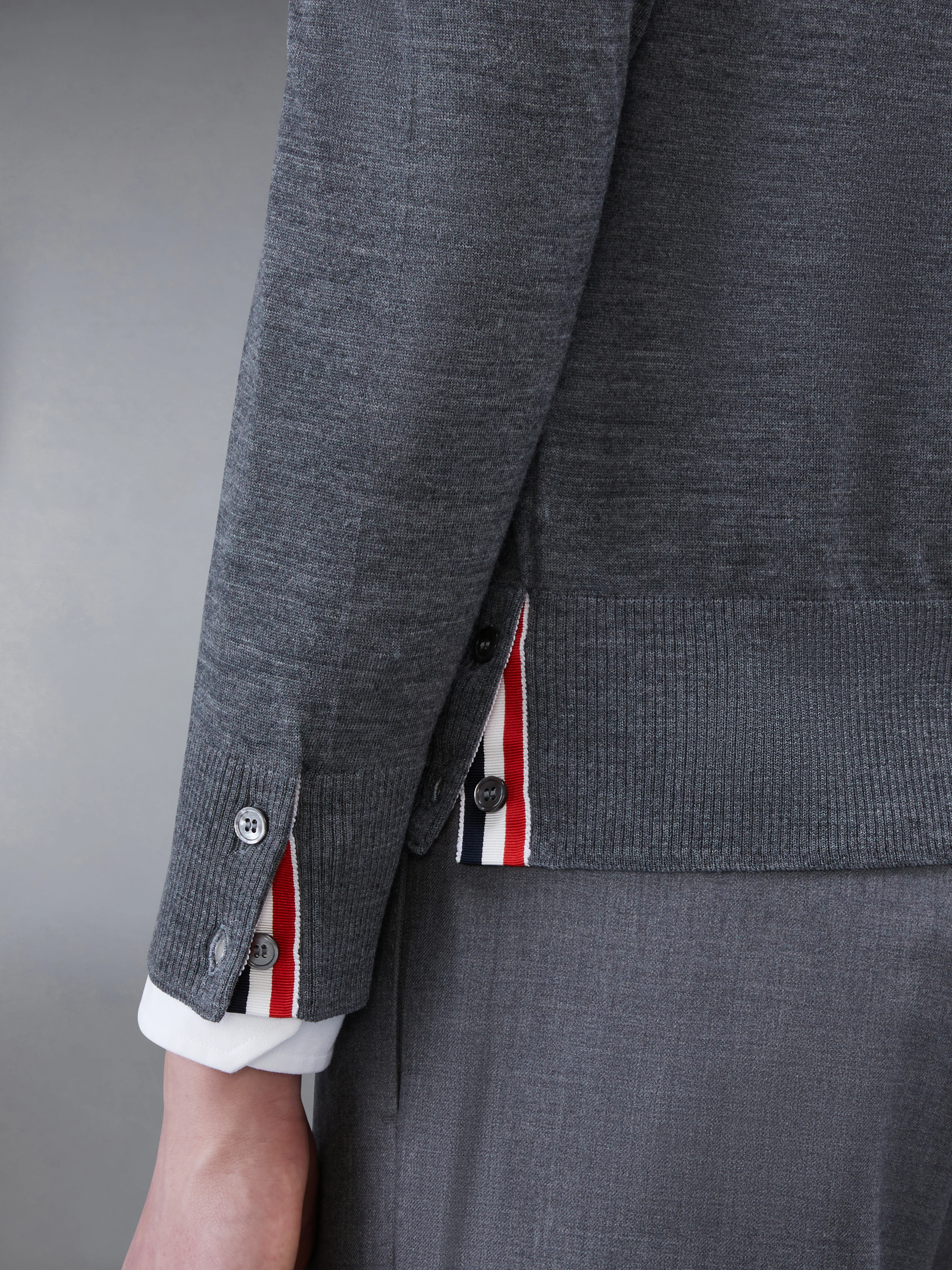FINE MERINO WOOL 4-BAR PULLOVER - Image 6