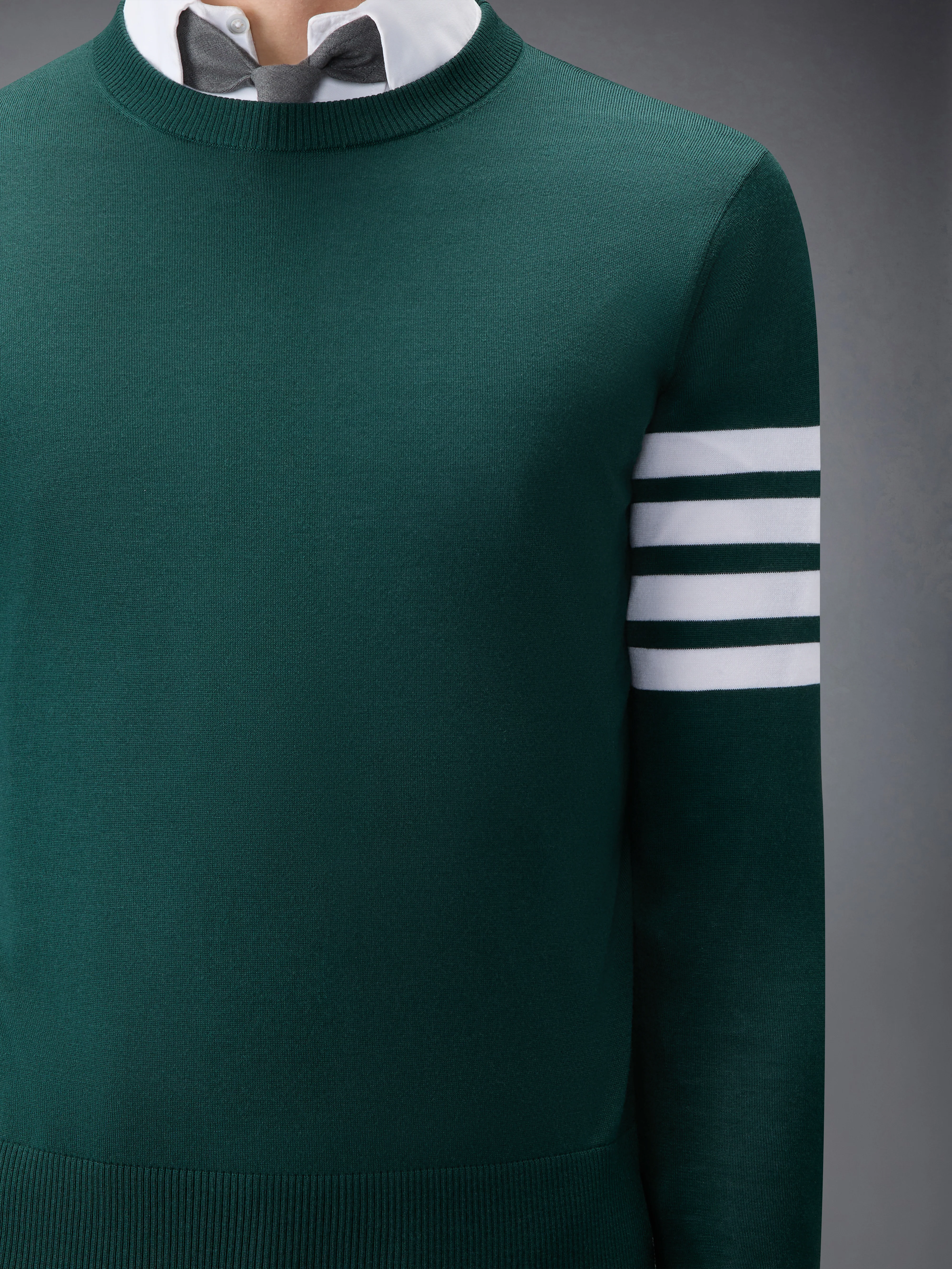 FINE MERINO WOOL 4-BAR PULLOVER - Image 5