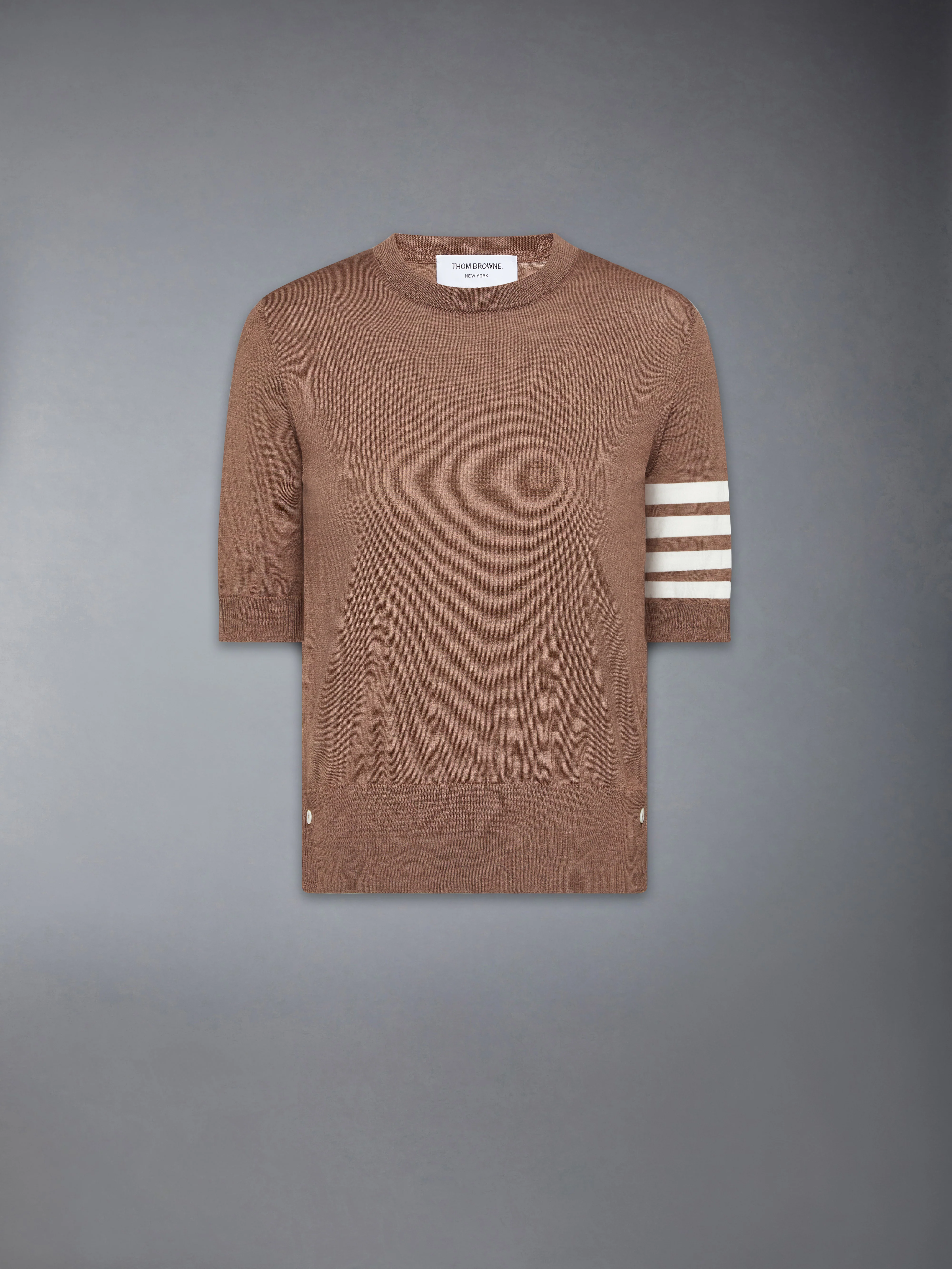 FINE MERINO WOOL 4-BAR TEE - Image 7