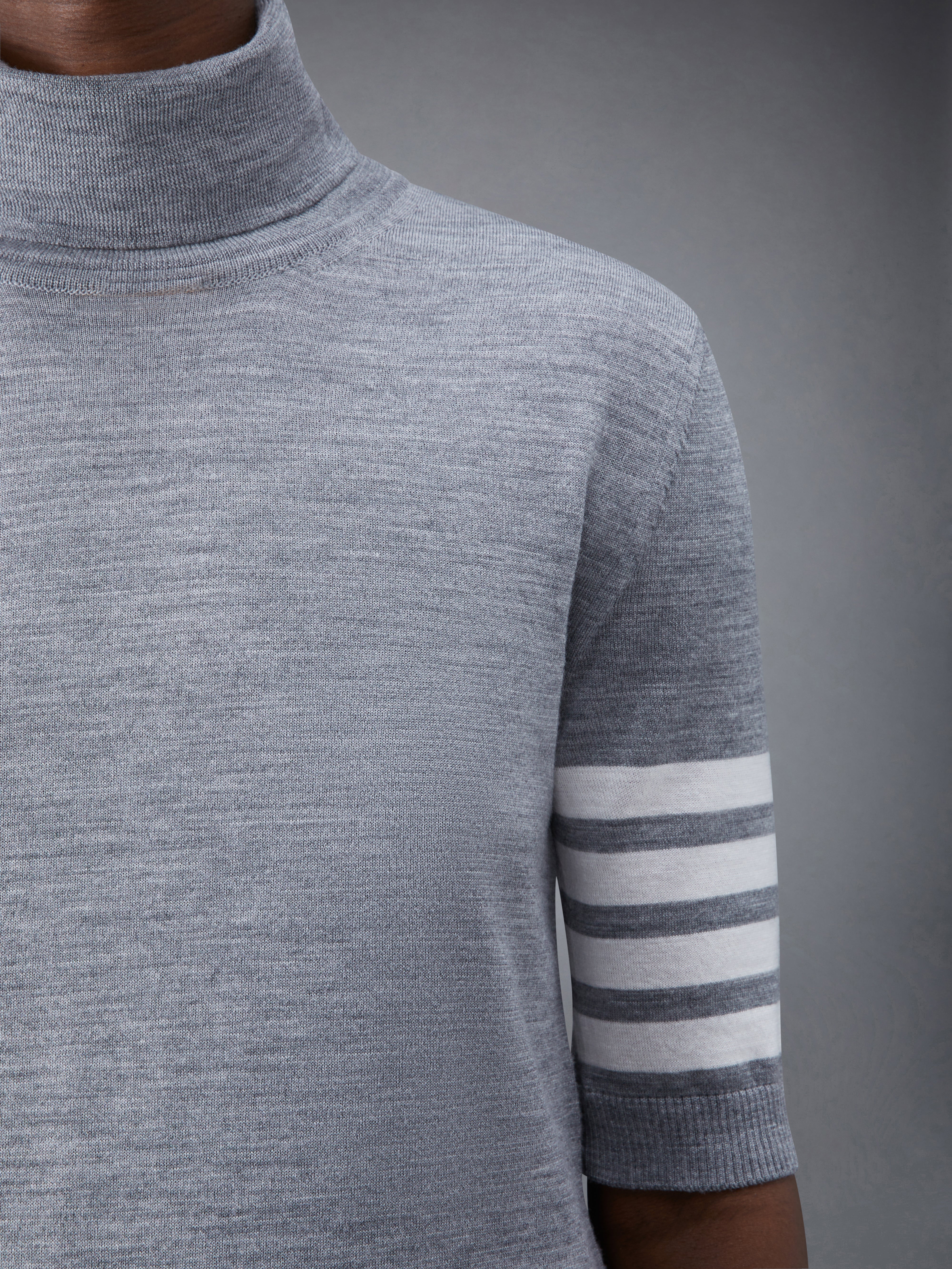 FINE MERINO WOOL 4-BAR TURTLENECK - Image 5
