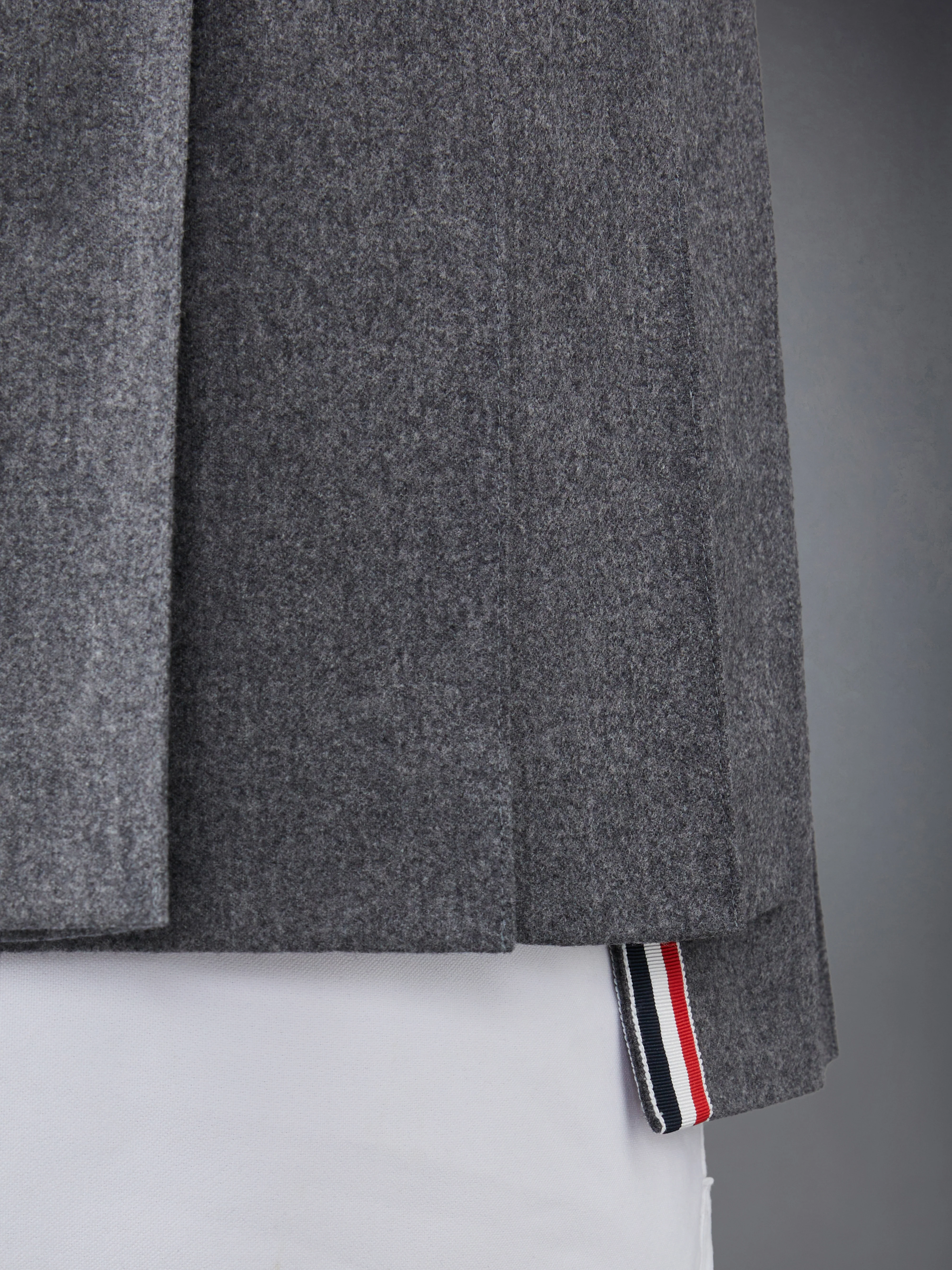 FLANNEL 4-BAR MINI PLEATED SKIRT - Image 5