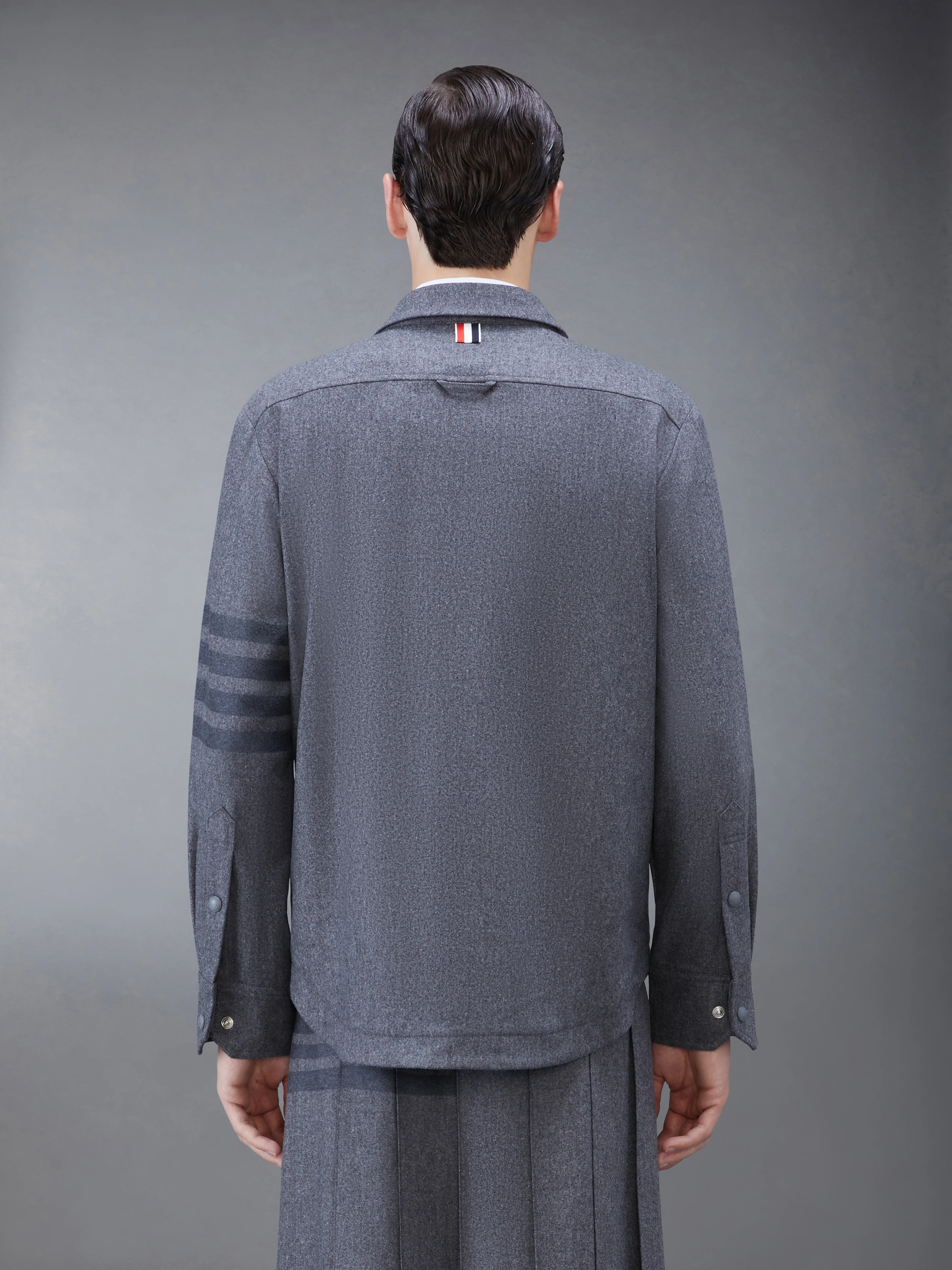 FLANNEL 4-BAR SHIRT JACKET - Image 2