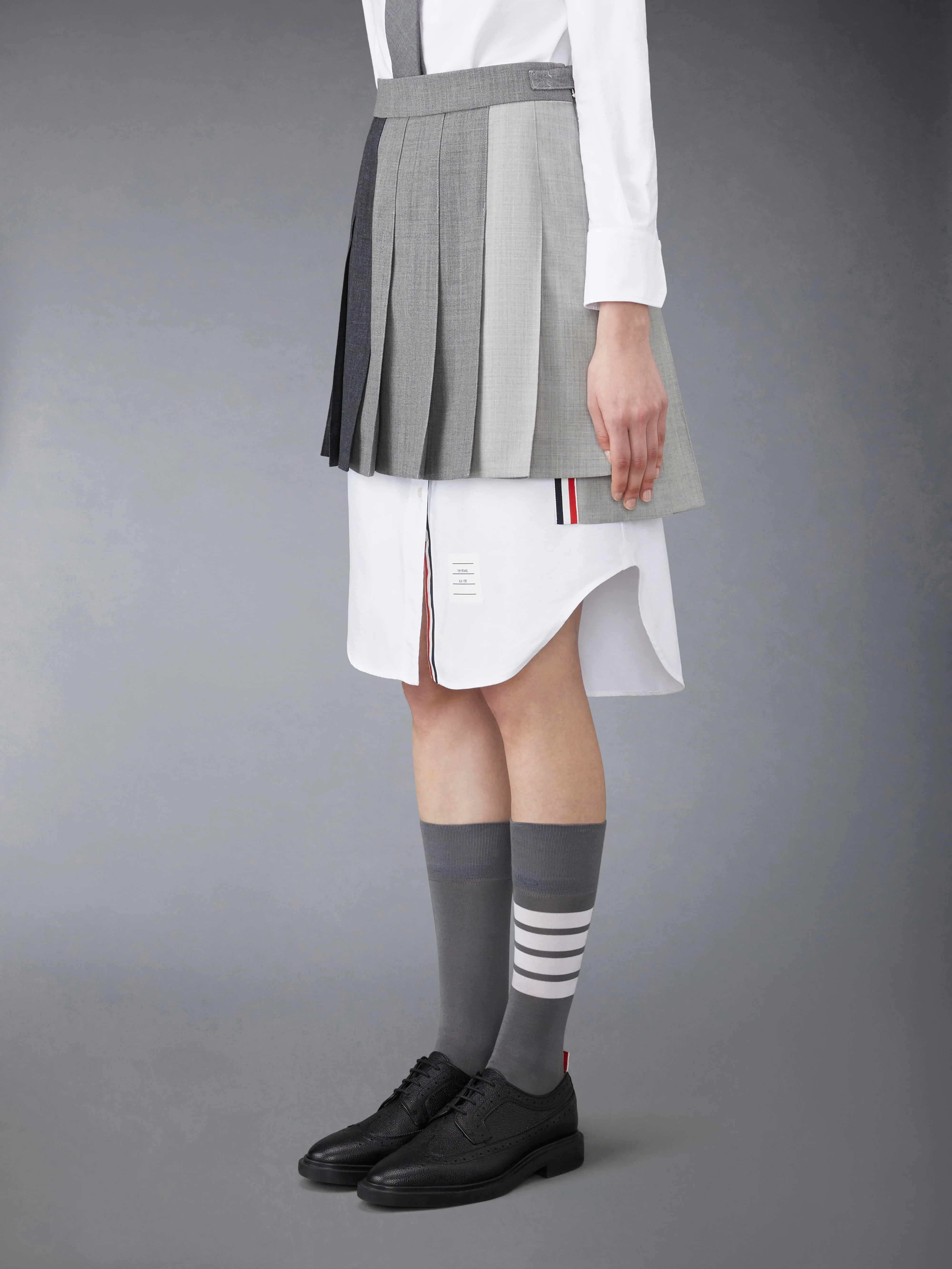 FRESCO FUNMIX PLEATED MINI SKIRT - Image 2