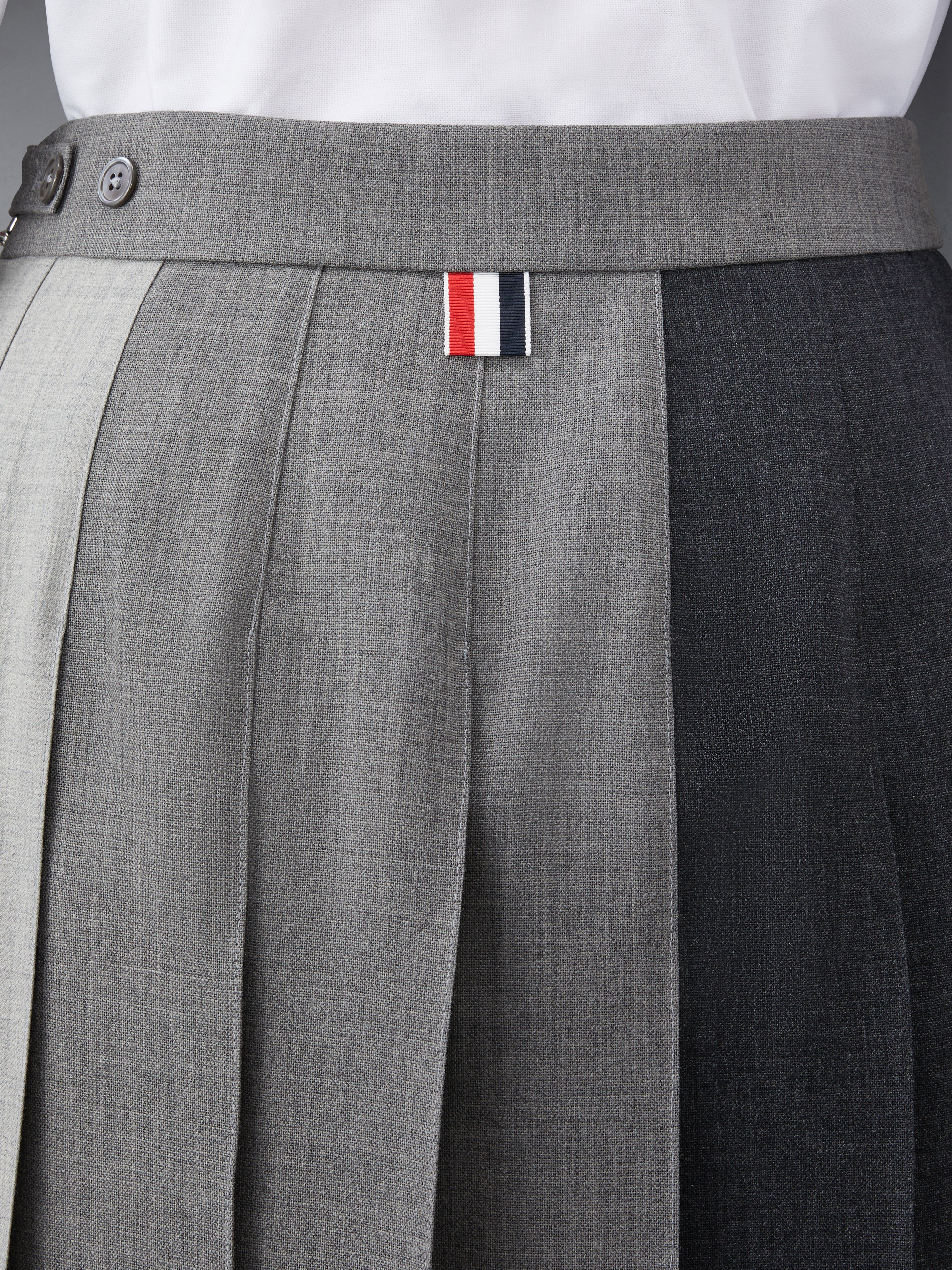 FRESCO FUNMIX PLEATED MINI SKIRT - Image 6