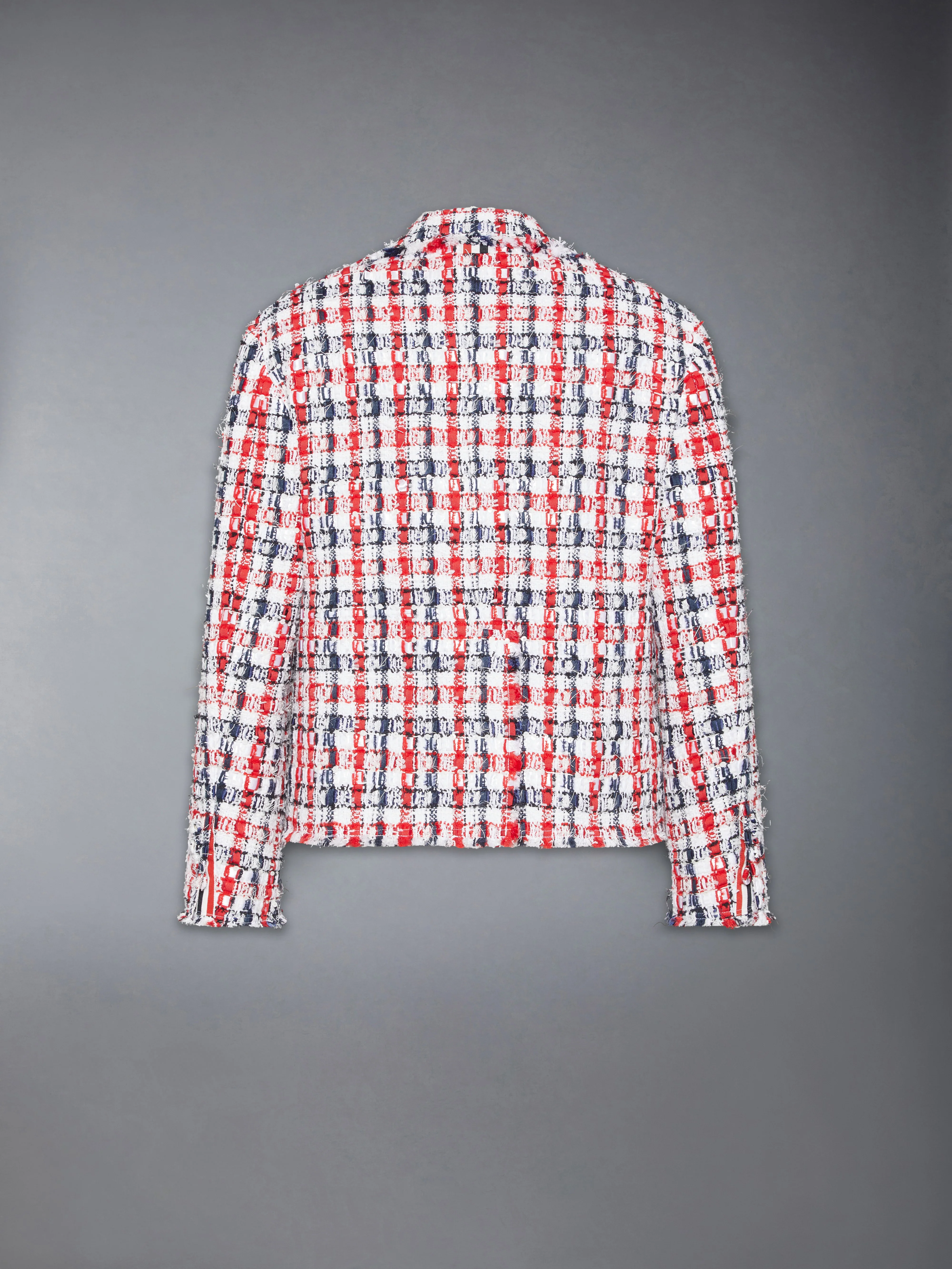 GINGHAM SATIN RIBBON TWEED SPORTCOAT - Image 8