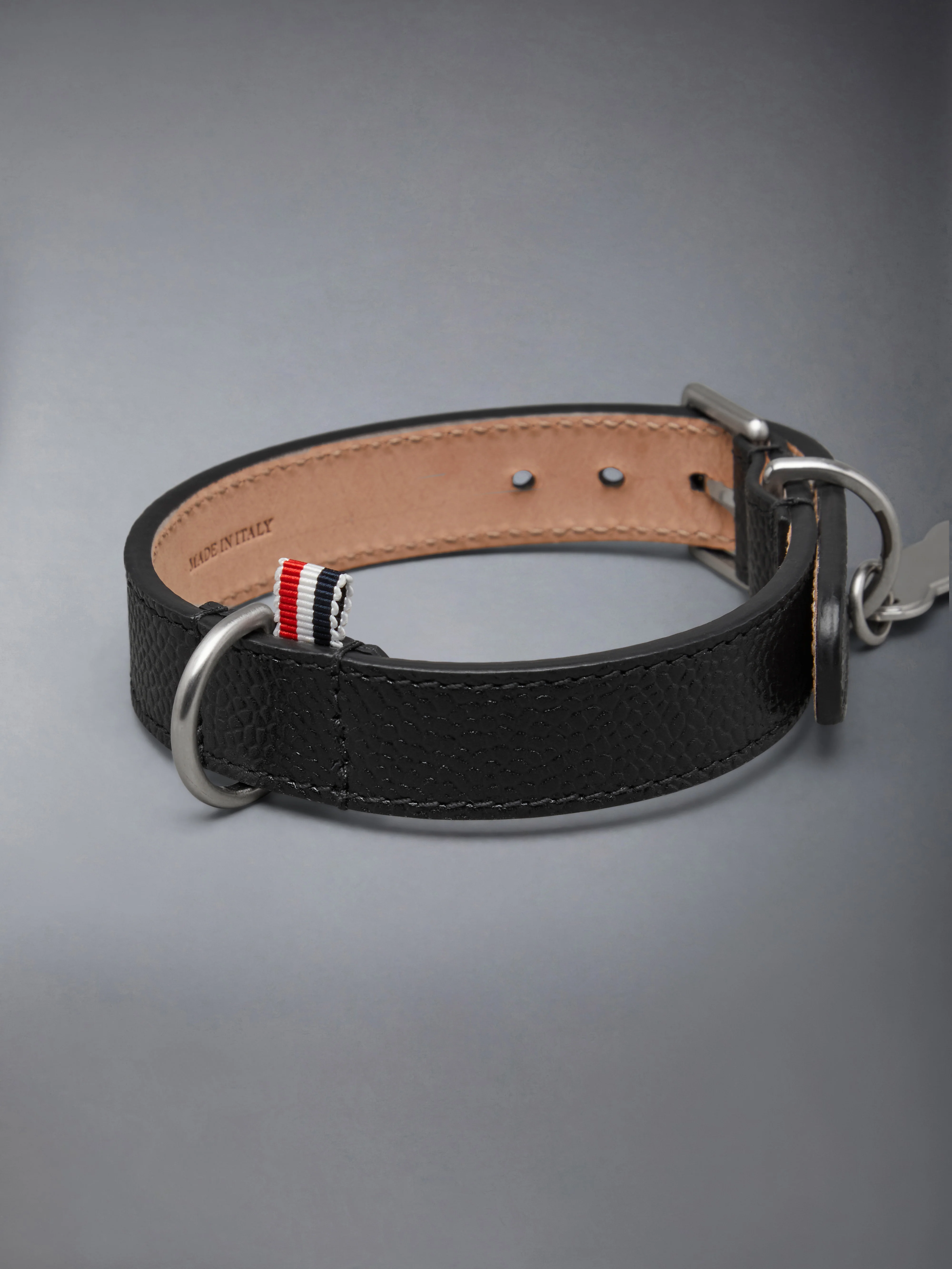HECTOR BROWNE BONE TAG PEBBLE GRAIN DOG COLLAR - Image 2