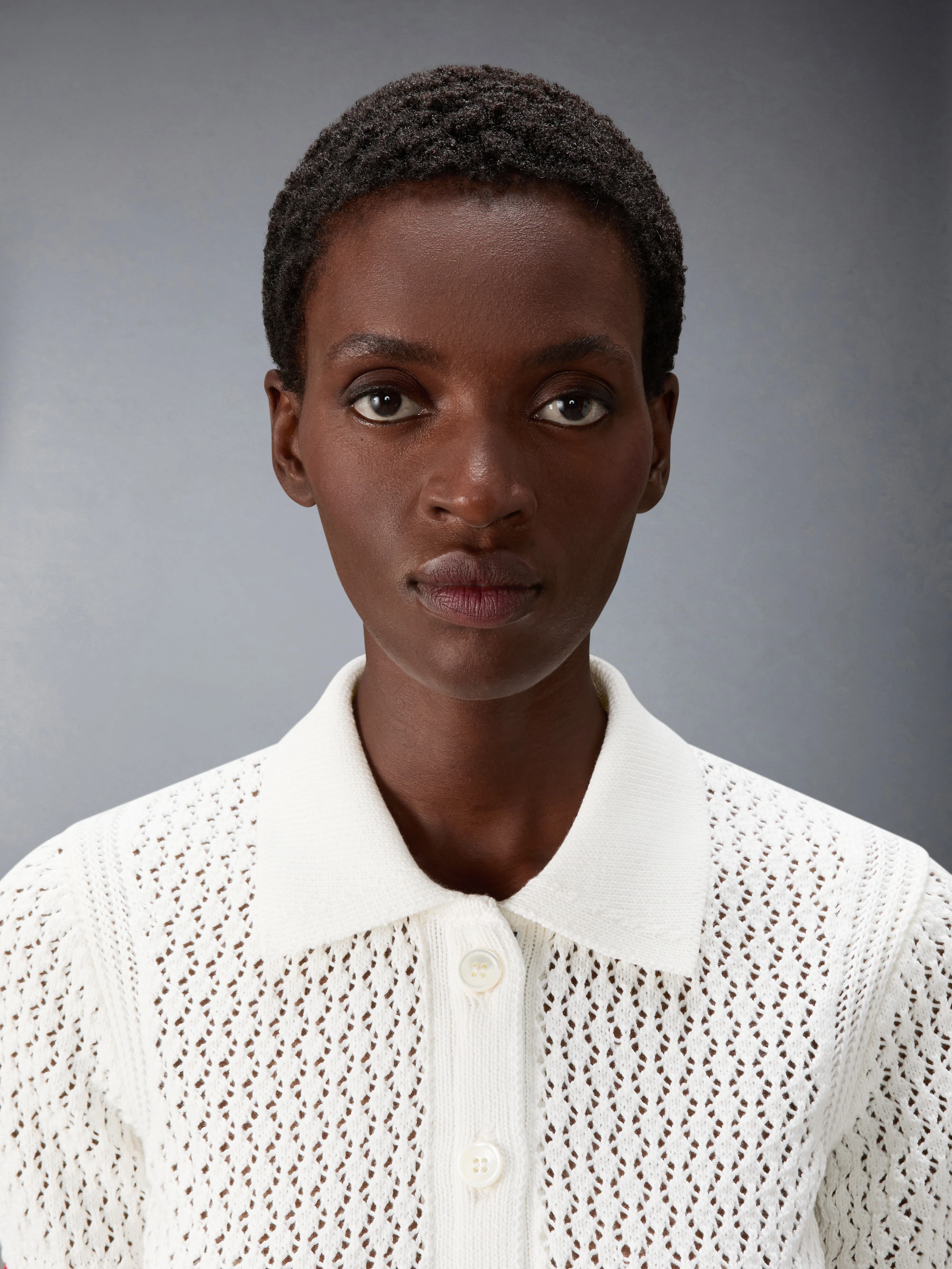HECTOR POINTELLE SHORT SLEEVE CARDIGAN - Image 5