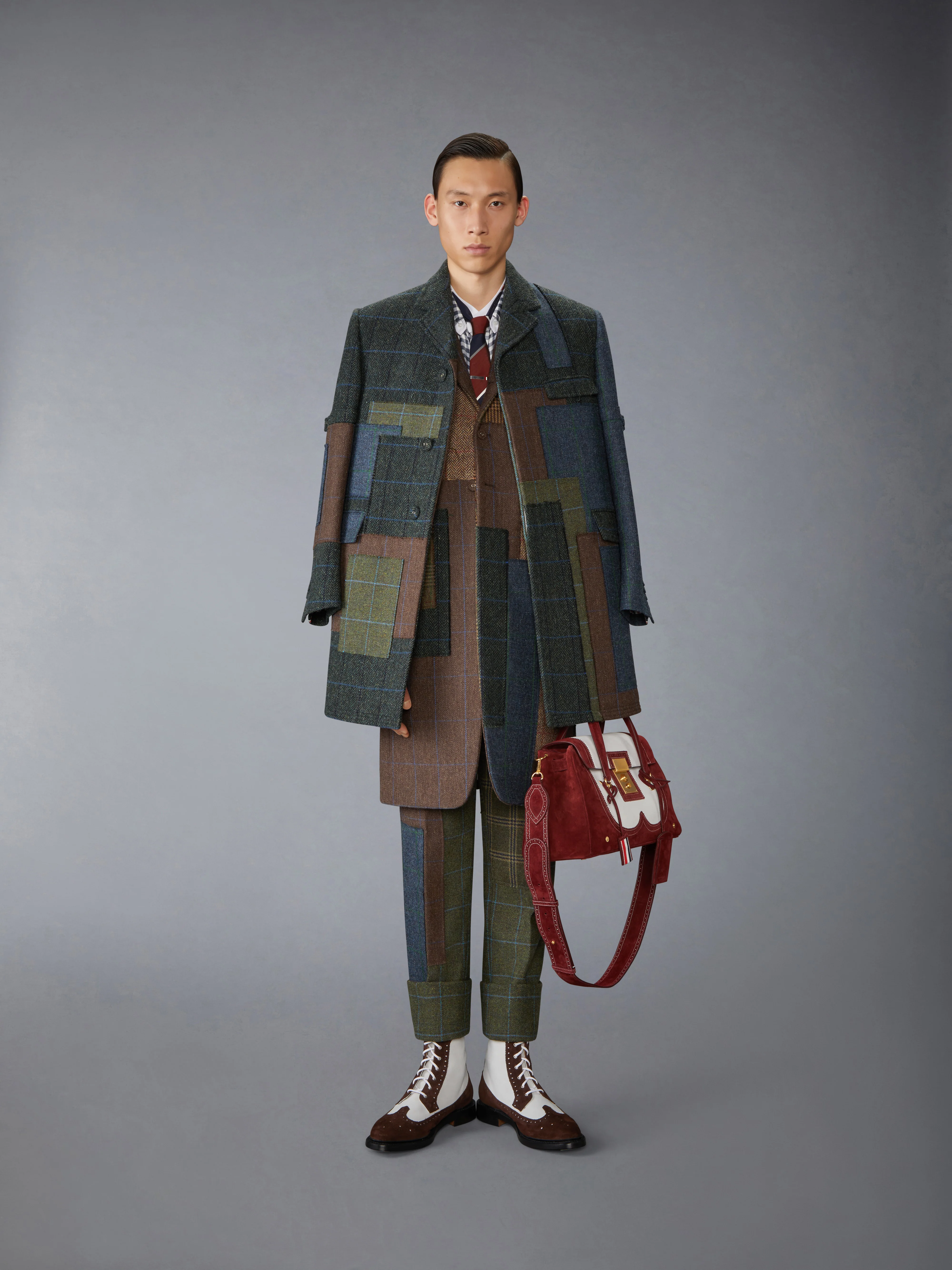 HUNTING TWEED BACKSTRAP TROUSER - Image 3