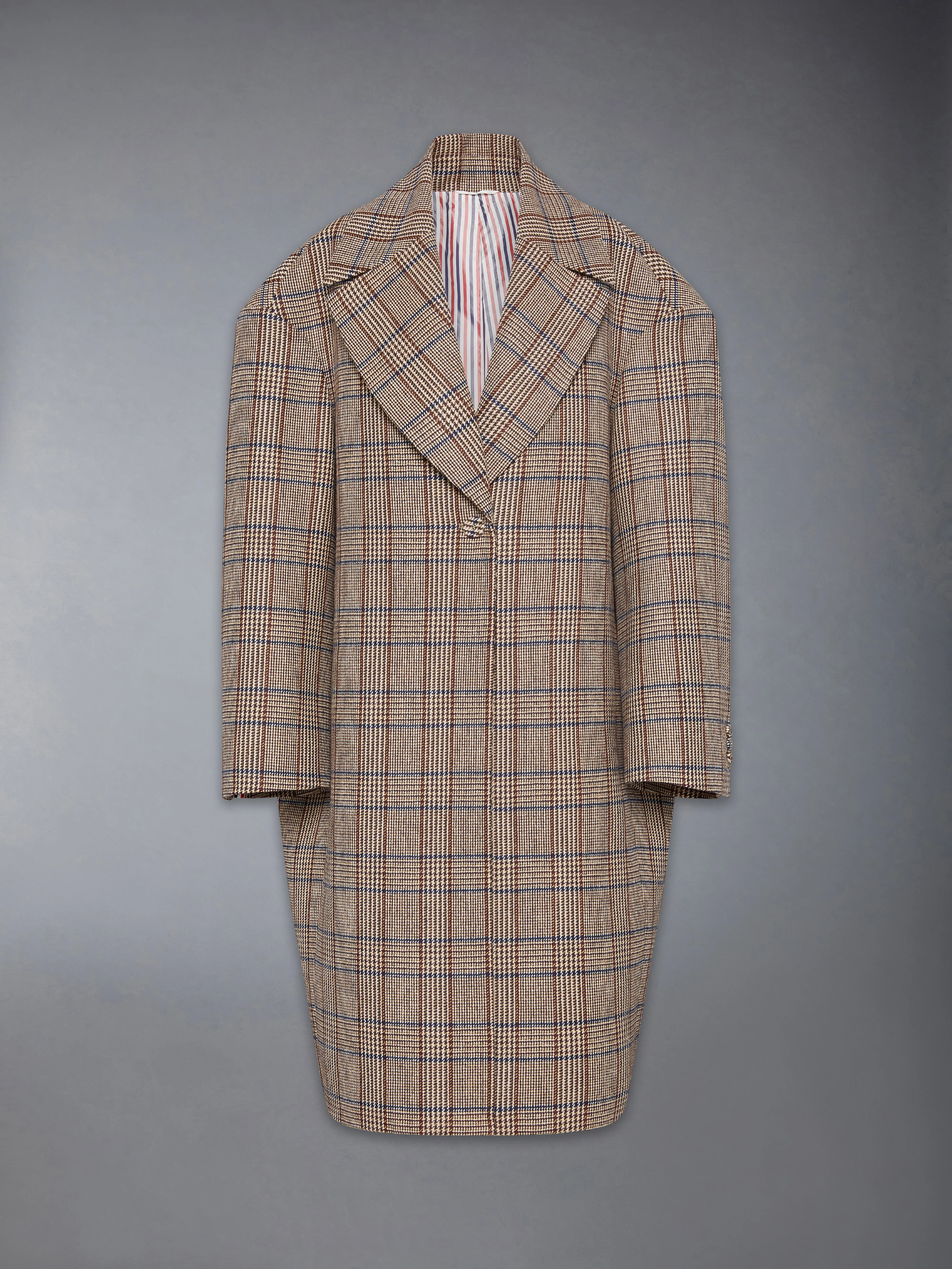 HUNTING TWEED COCOON COAT - Image 12