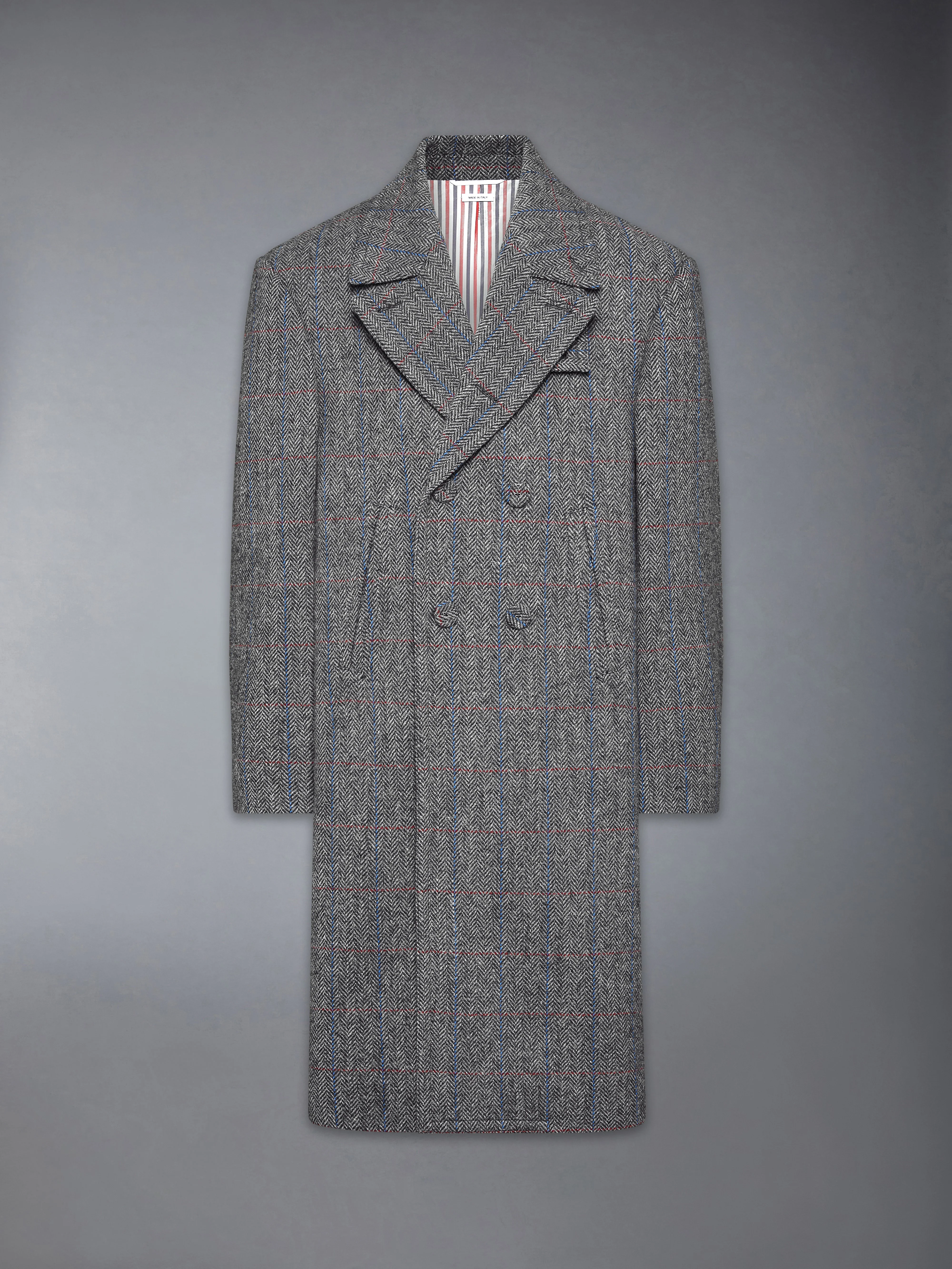 HUNTING TWEED OVERSIZED PEACOAT - Image 8