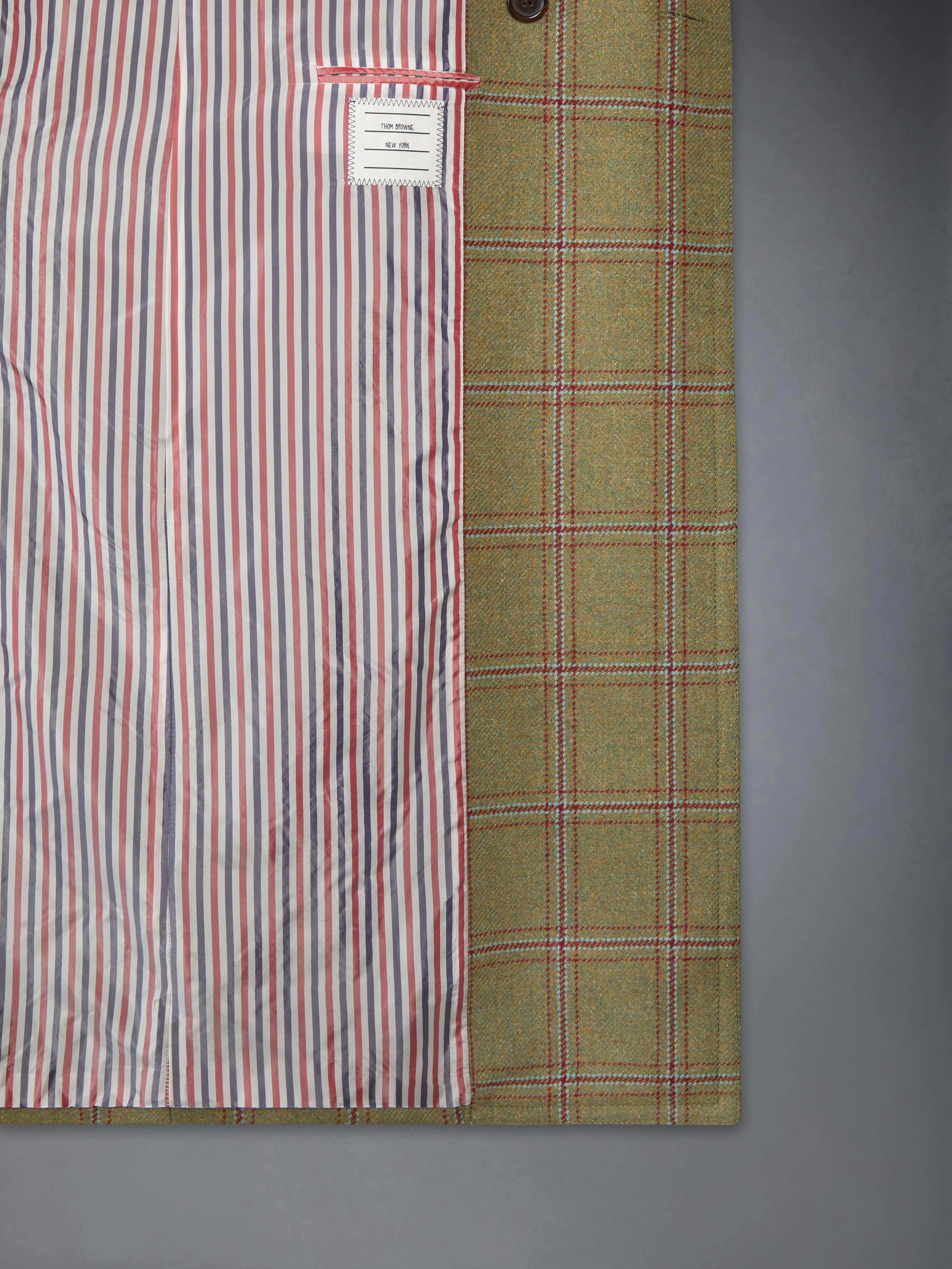 HUNTING TWEED OVERSIZED TRENCH - Image 5