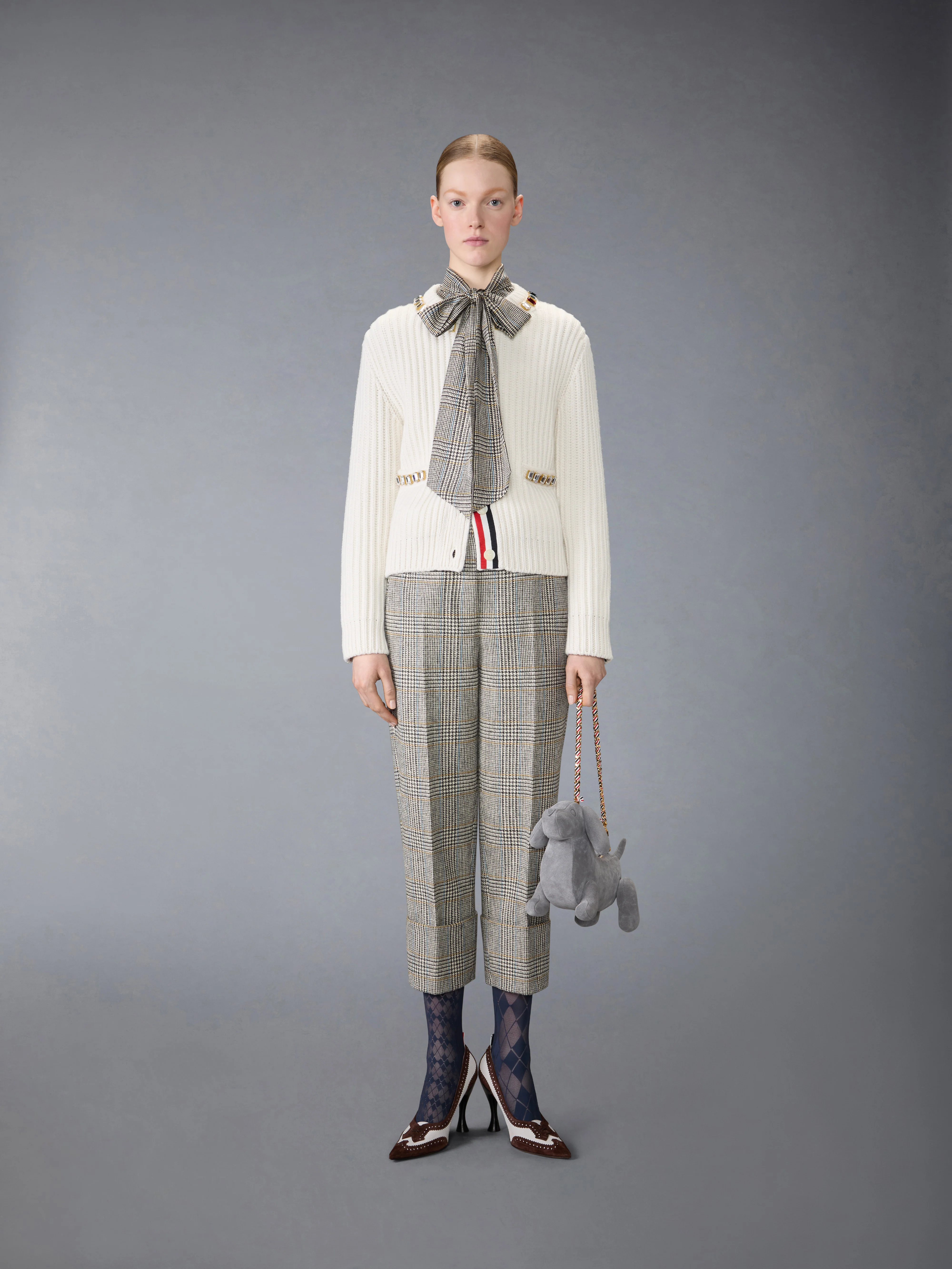 HUNTING TWEED SILK TWILL SHIRT - Image 4