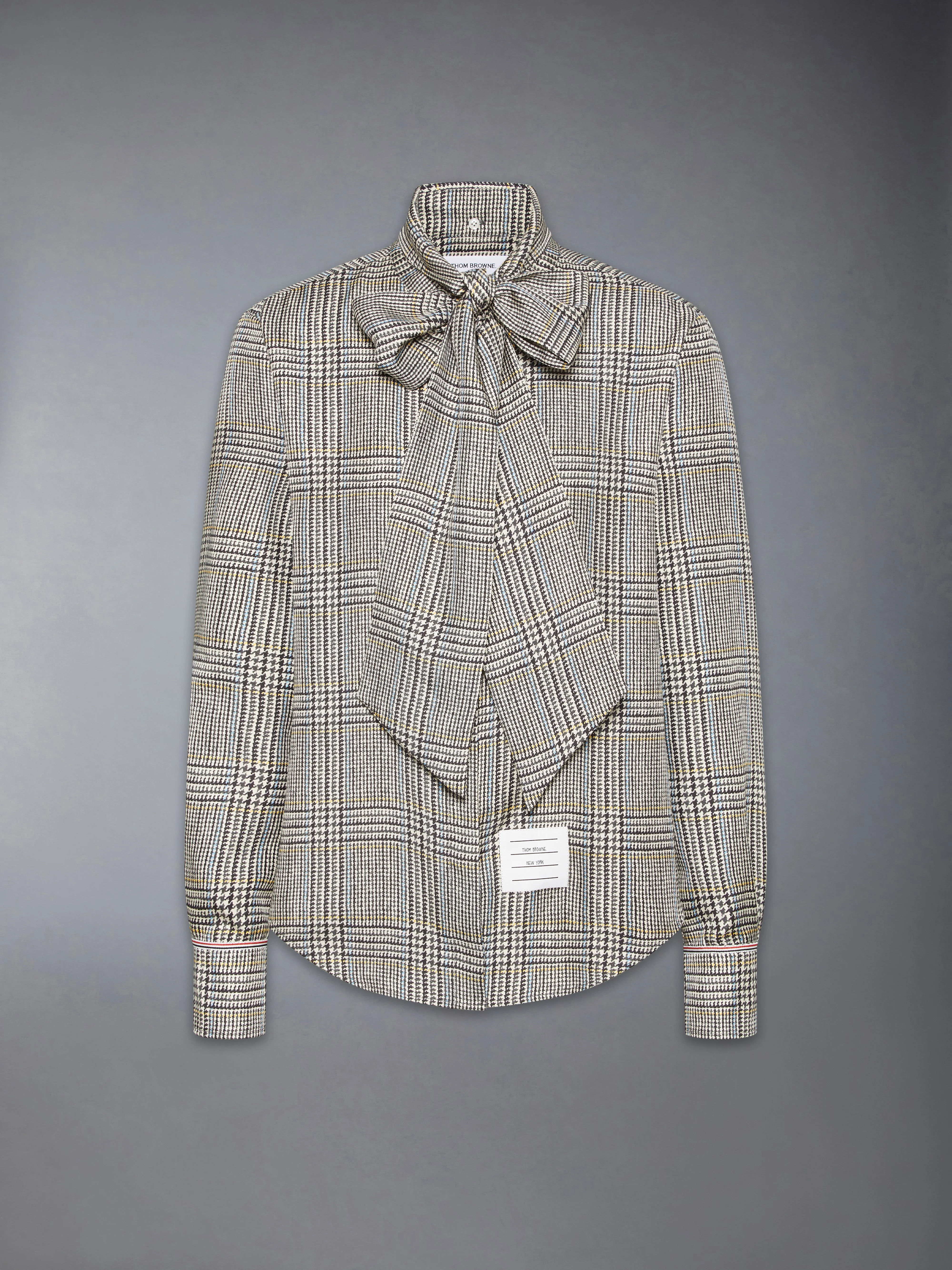HUNTING TWEED SILK TWILL SHIRT - Image 7