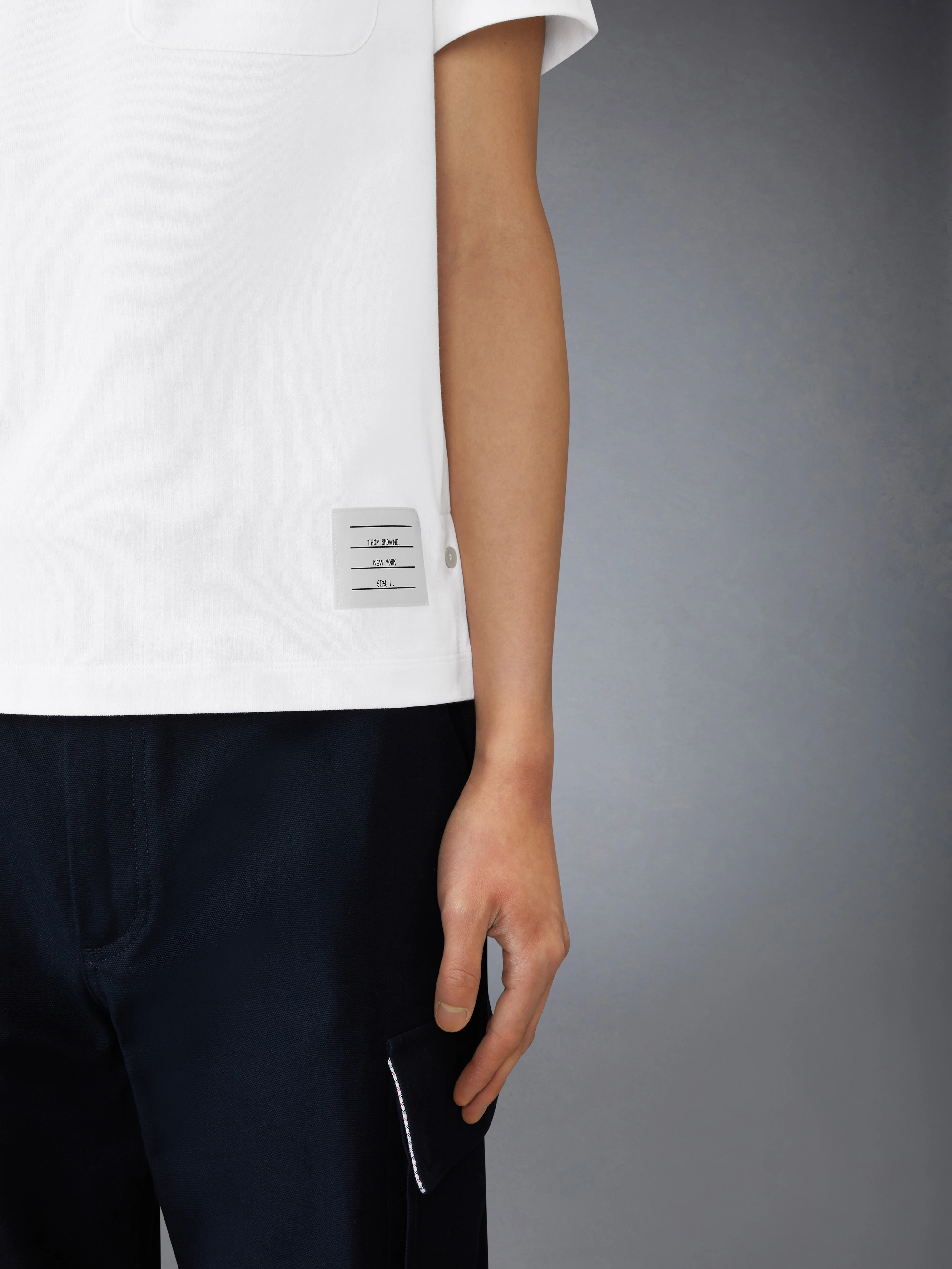 JERSEY RWB STRIPE OVERSIZED POLO - Image 5