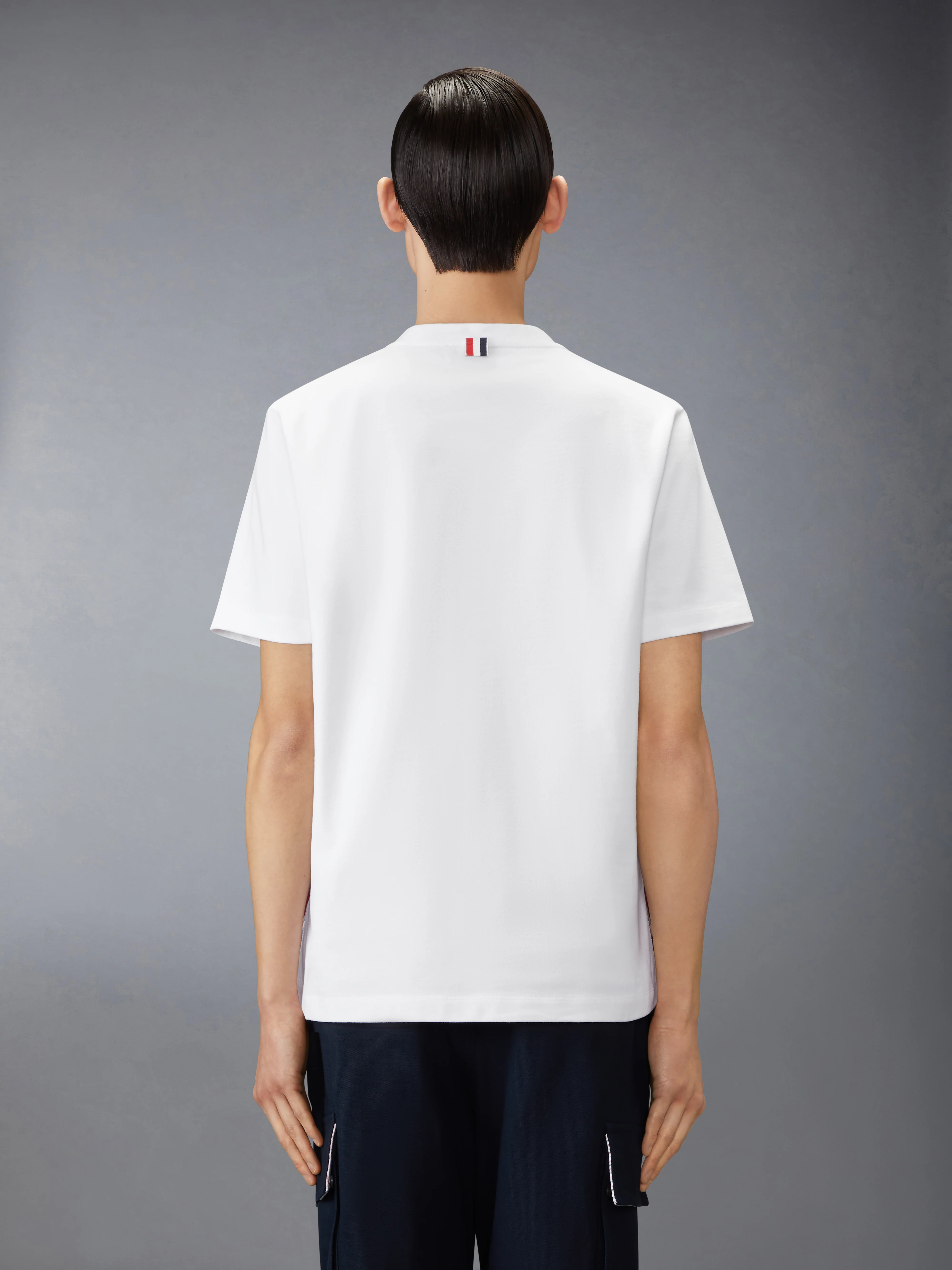 JERSEY RWB STRIPE OVERSIZED TEE - Image 2