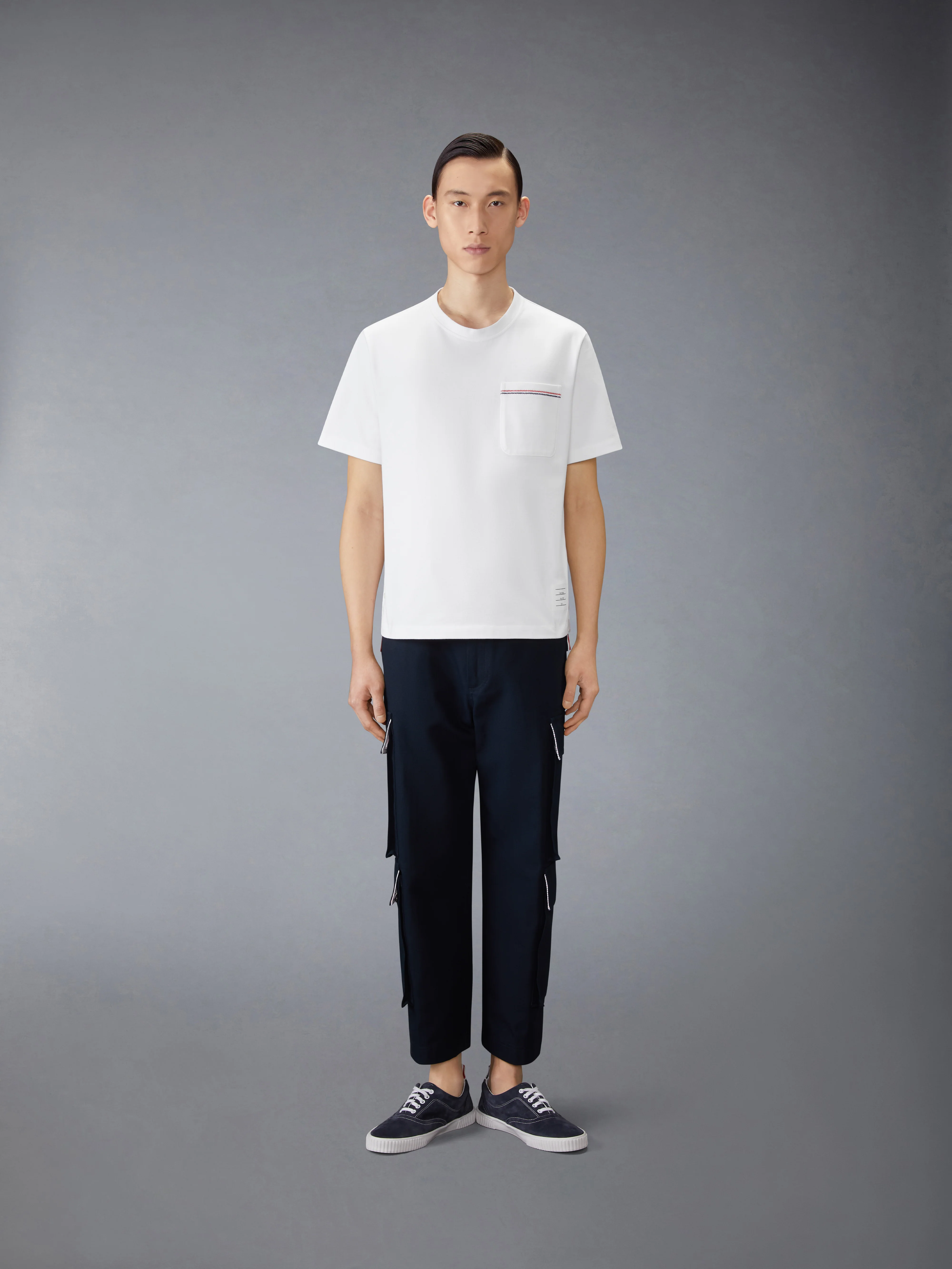 JERSEY RWB STRIPE OVERSIZED TEE - Image 3