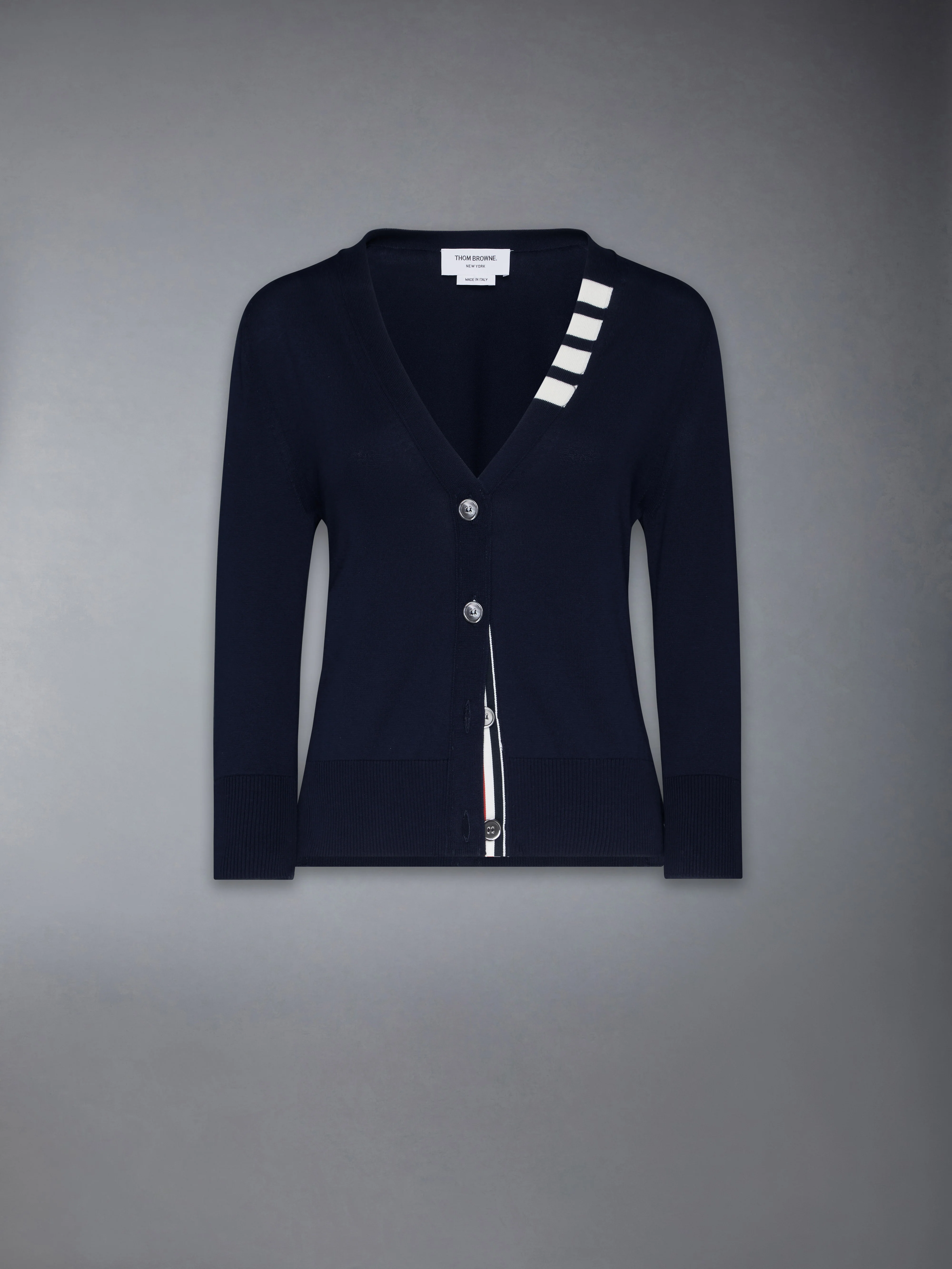 JERSEY STITCH 4-BAR CARDIGAN - Image 6