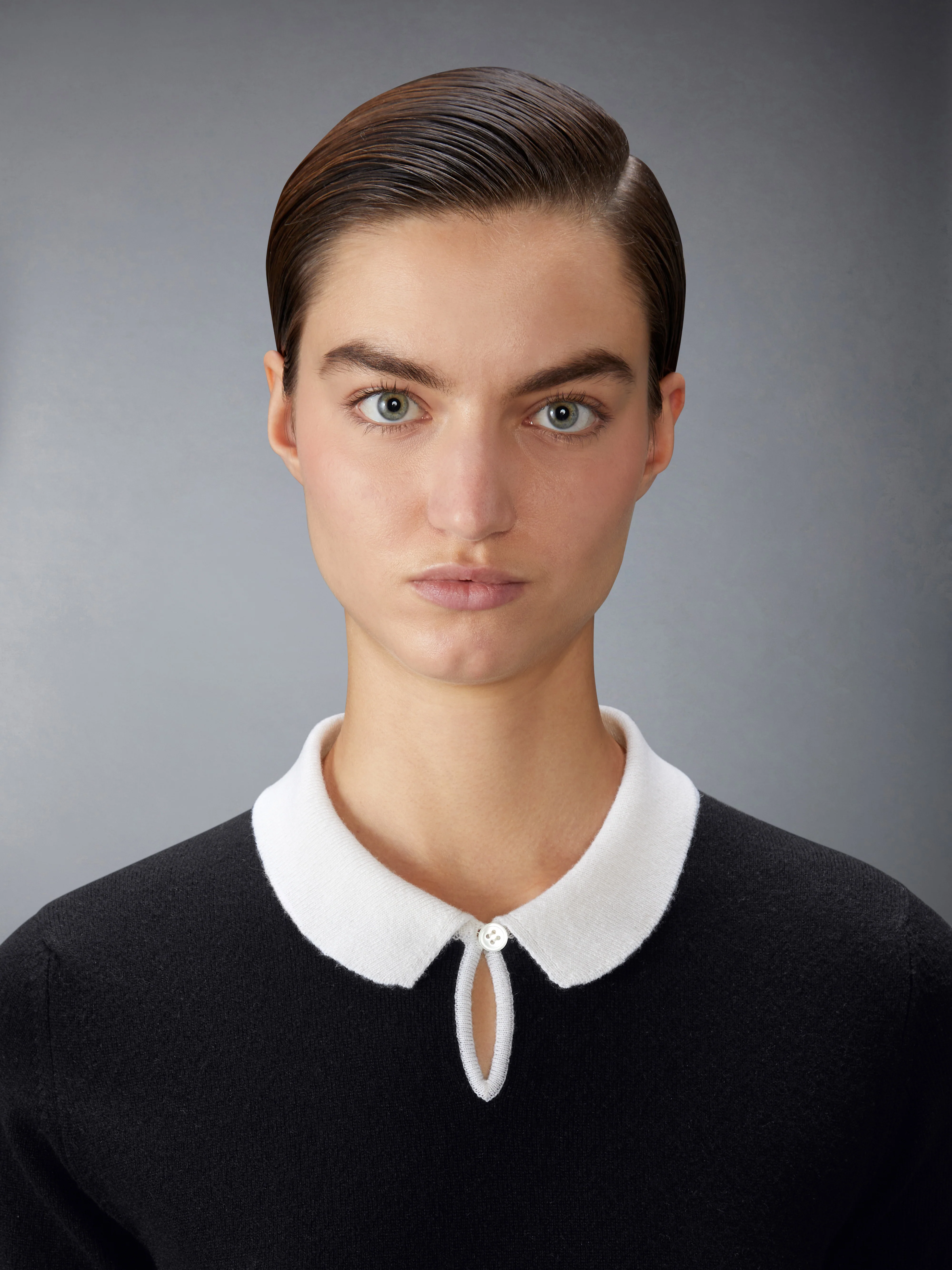 JERSEY STITCH CASHMERE POLO - Image 5