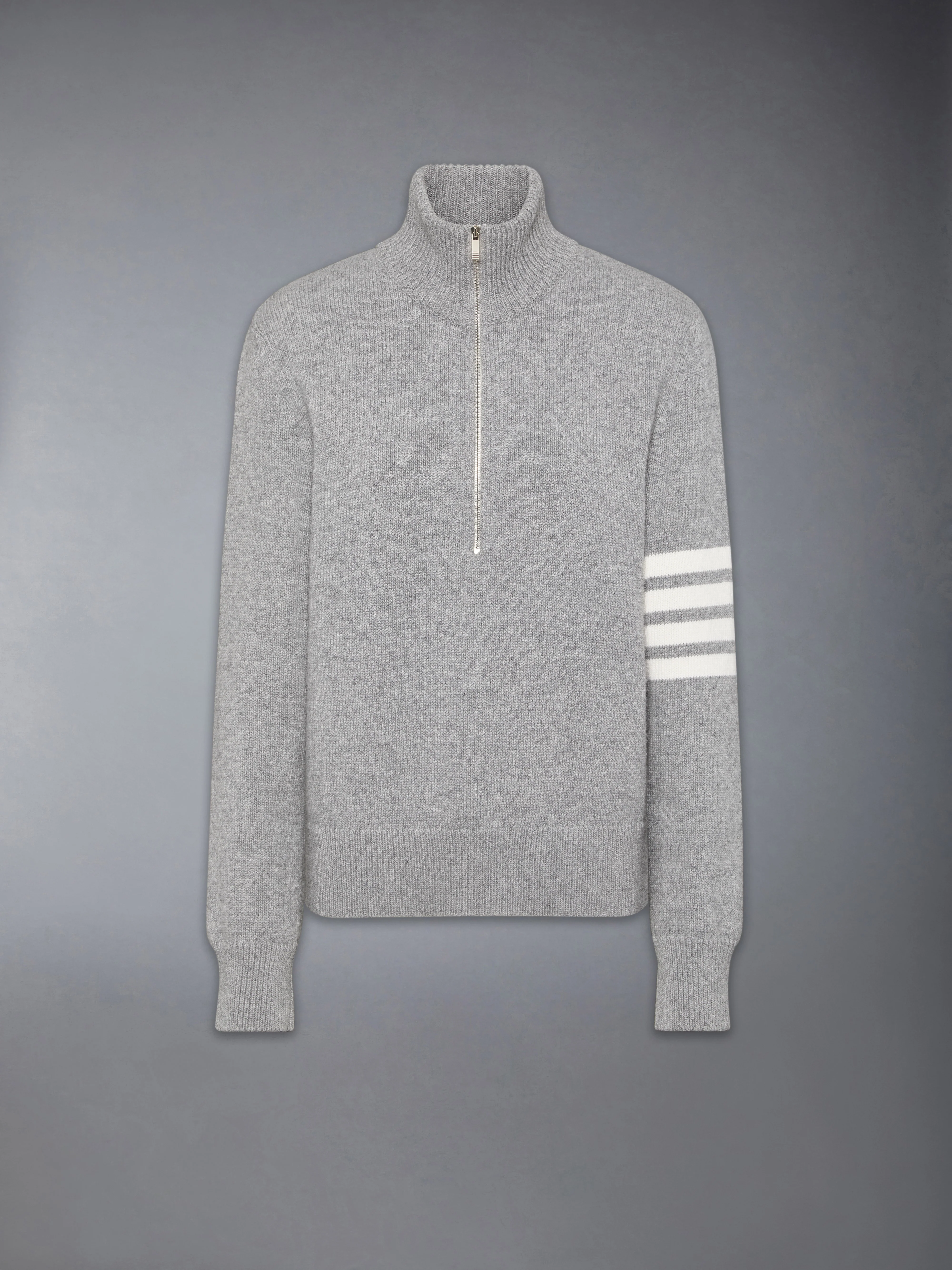 JERSEY STITCH MERINO WOOL 4-BAR PULLOVER - Image 6