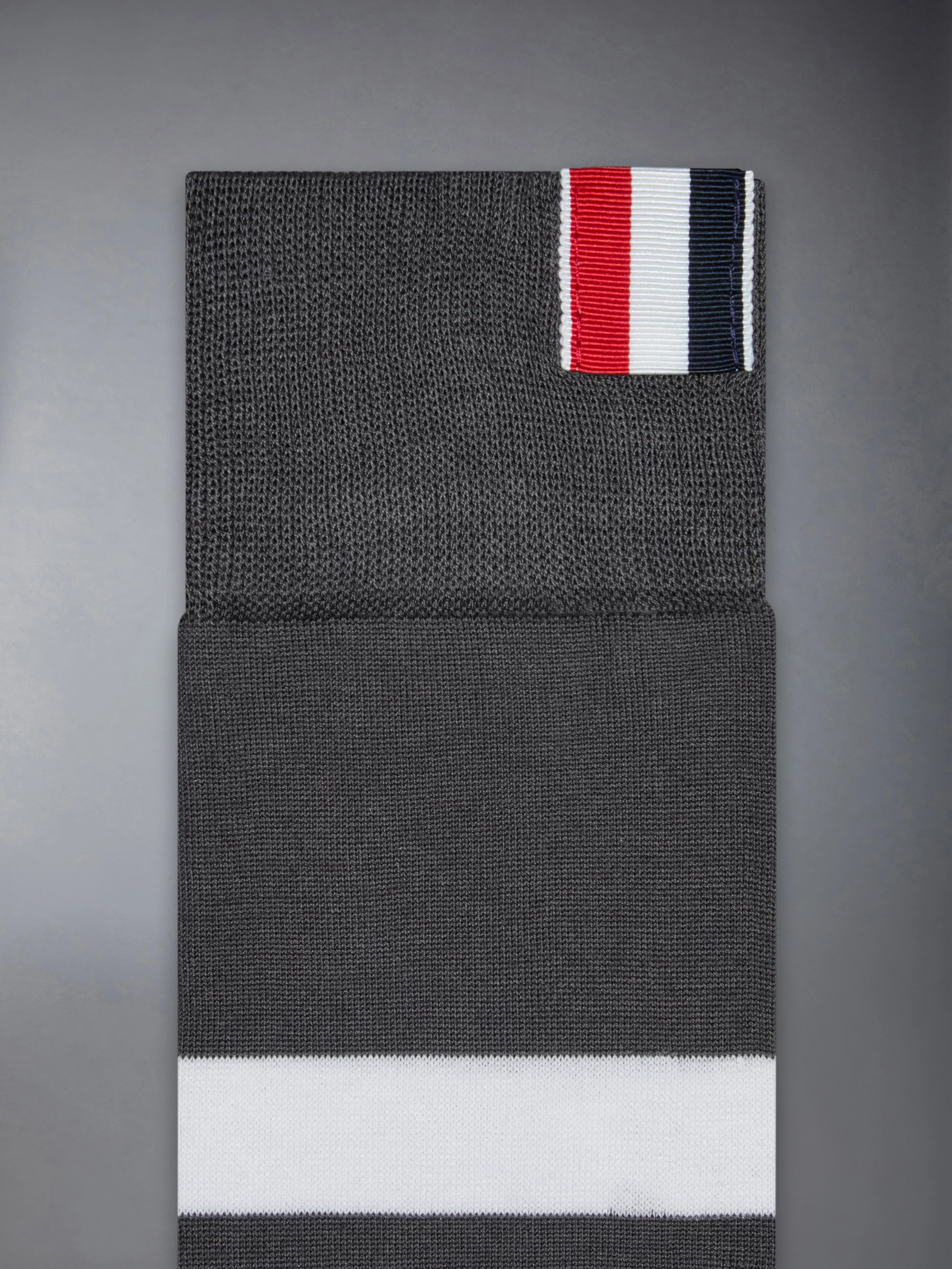 LIGHTWEIGHT COTTON 4-BAR OVER THE CALF SOCK - Image 2