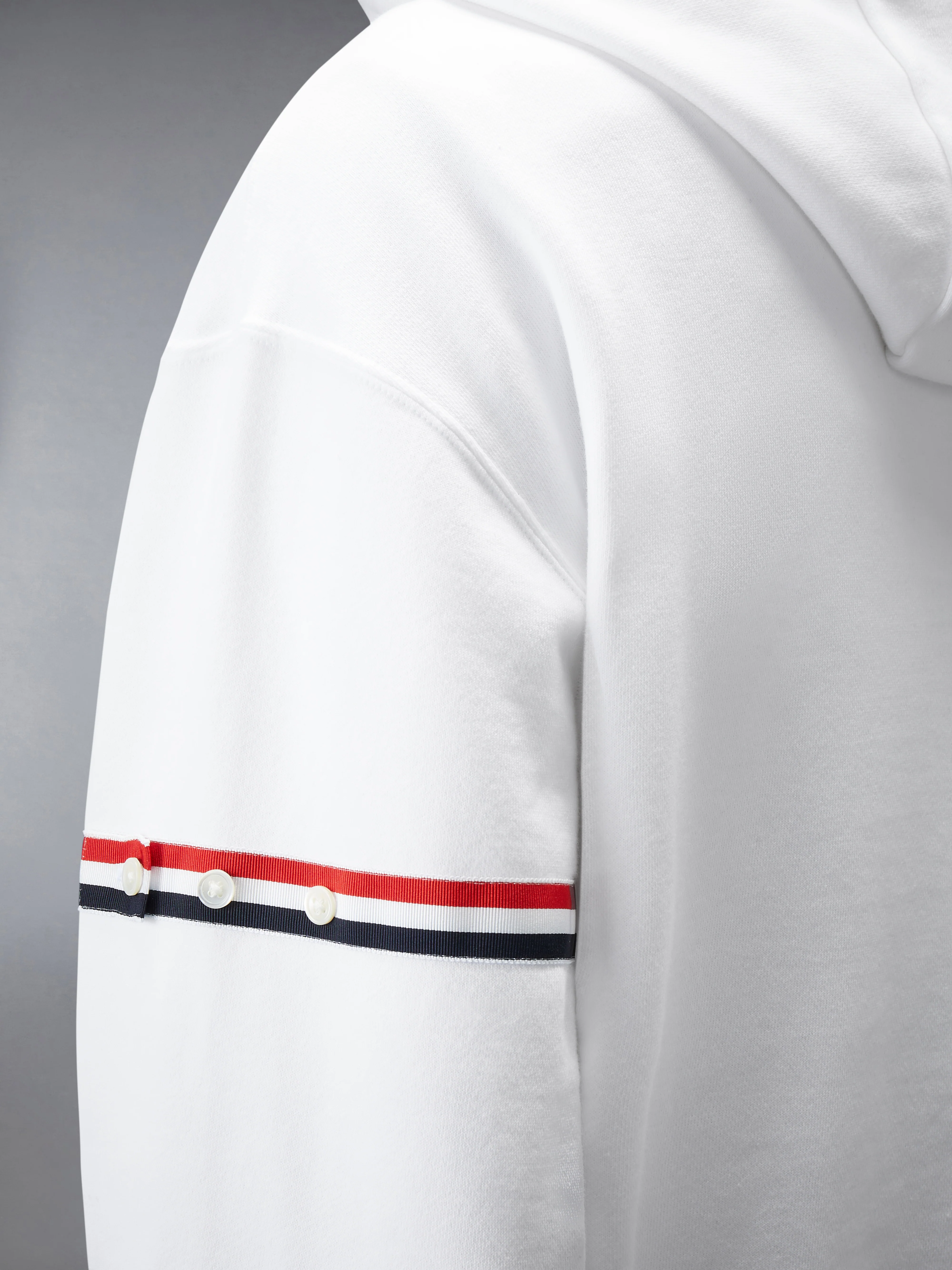 LOOPBACK JERSEY ARMBAND OVERSIZED HOODIE - Image 5