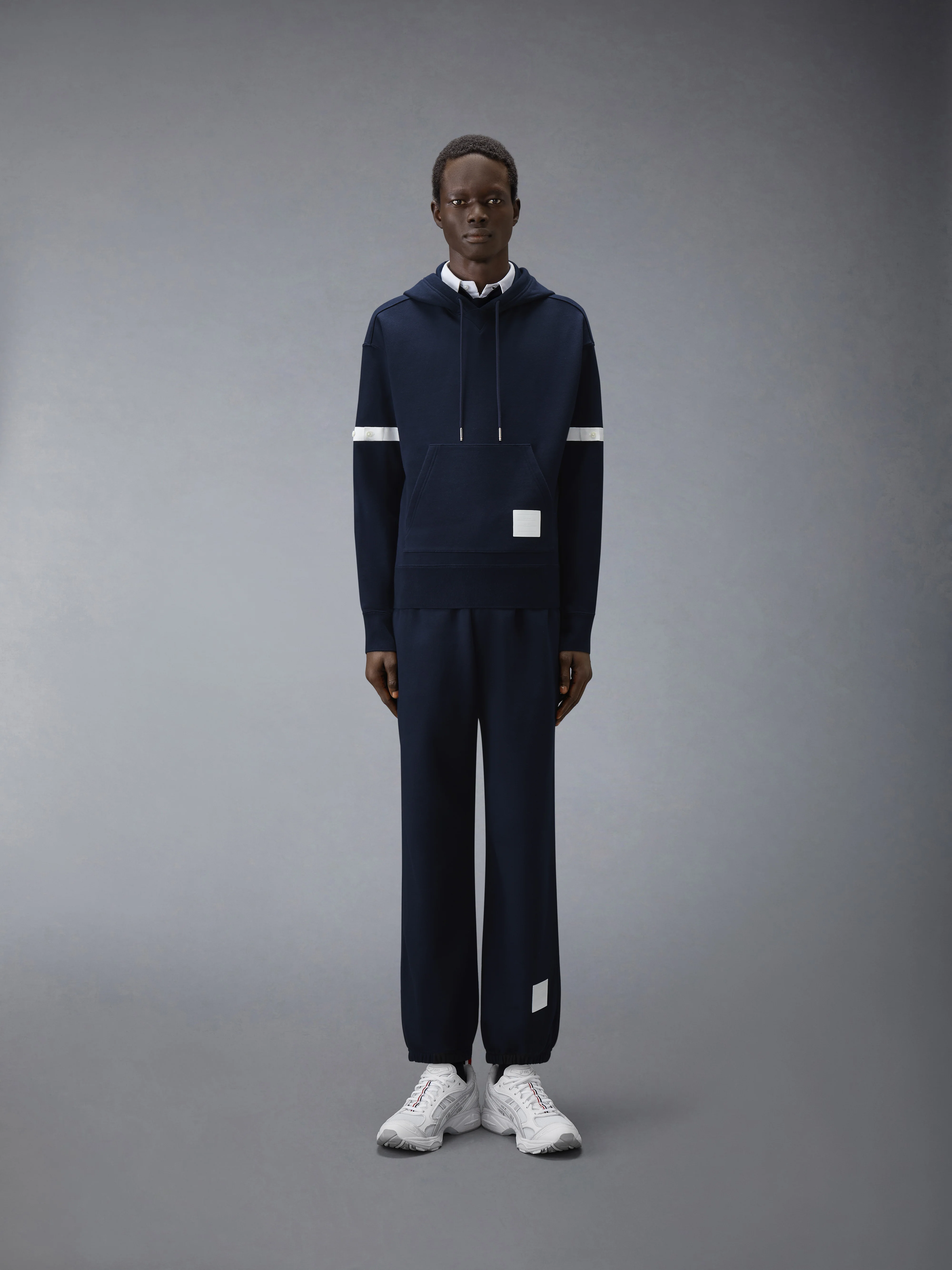 LOOPBACK JERSEY ARMBAND OVERSIZED HOODIE - Image 4