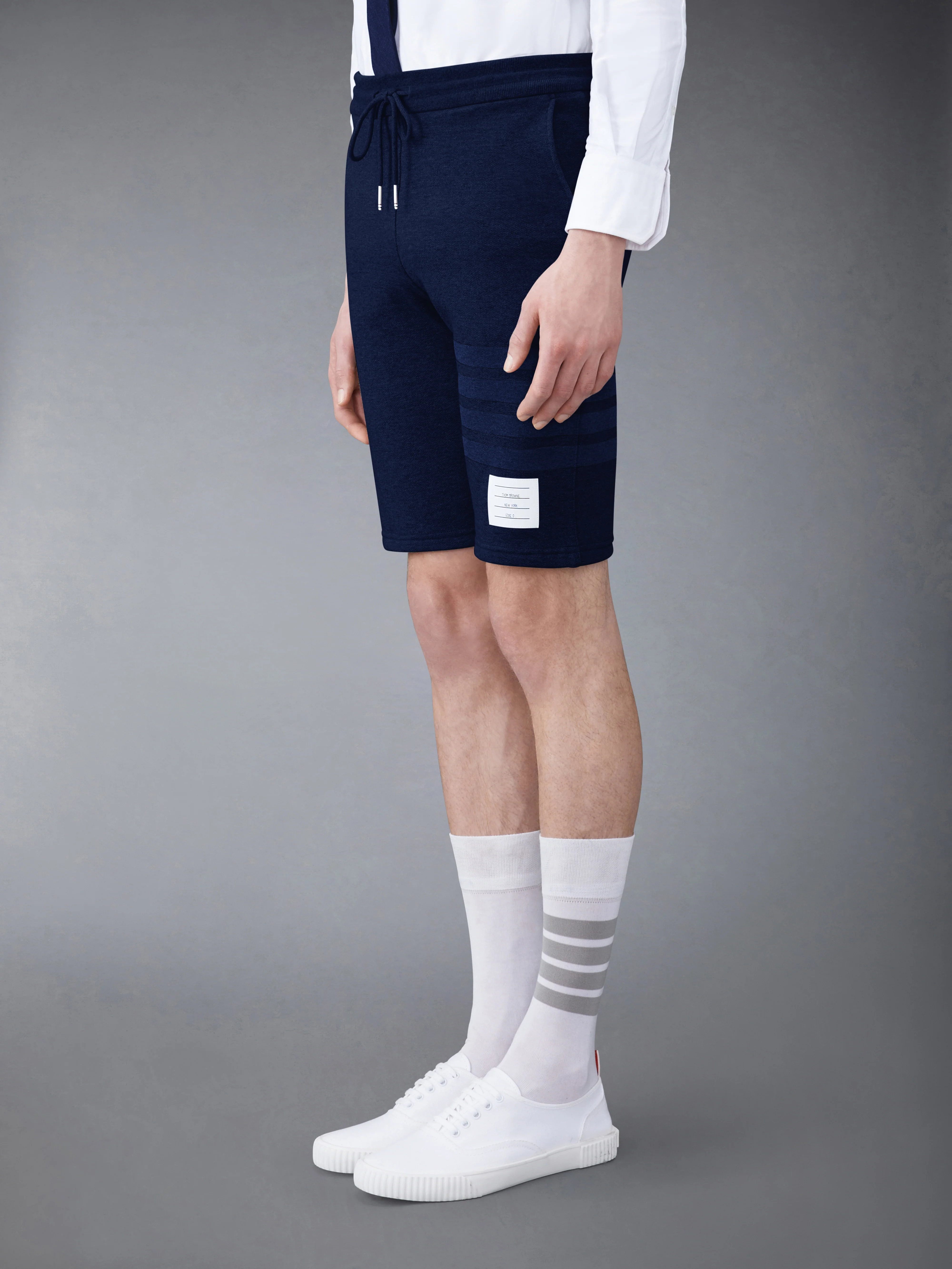 LOOPBACK TONAL 4-BAR SWEATSHORTS - Image 2