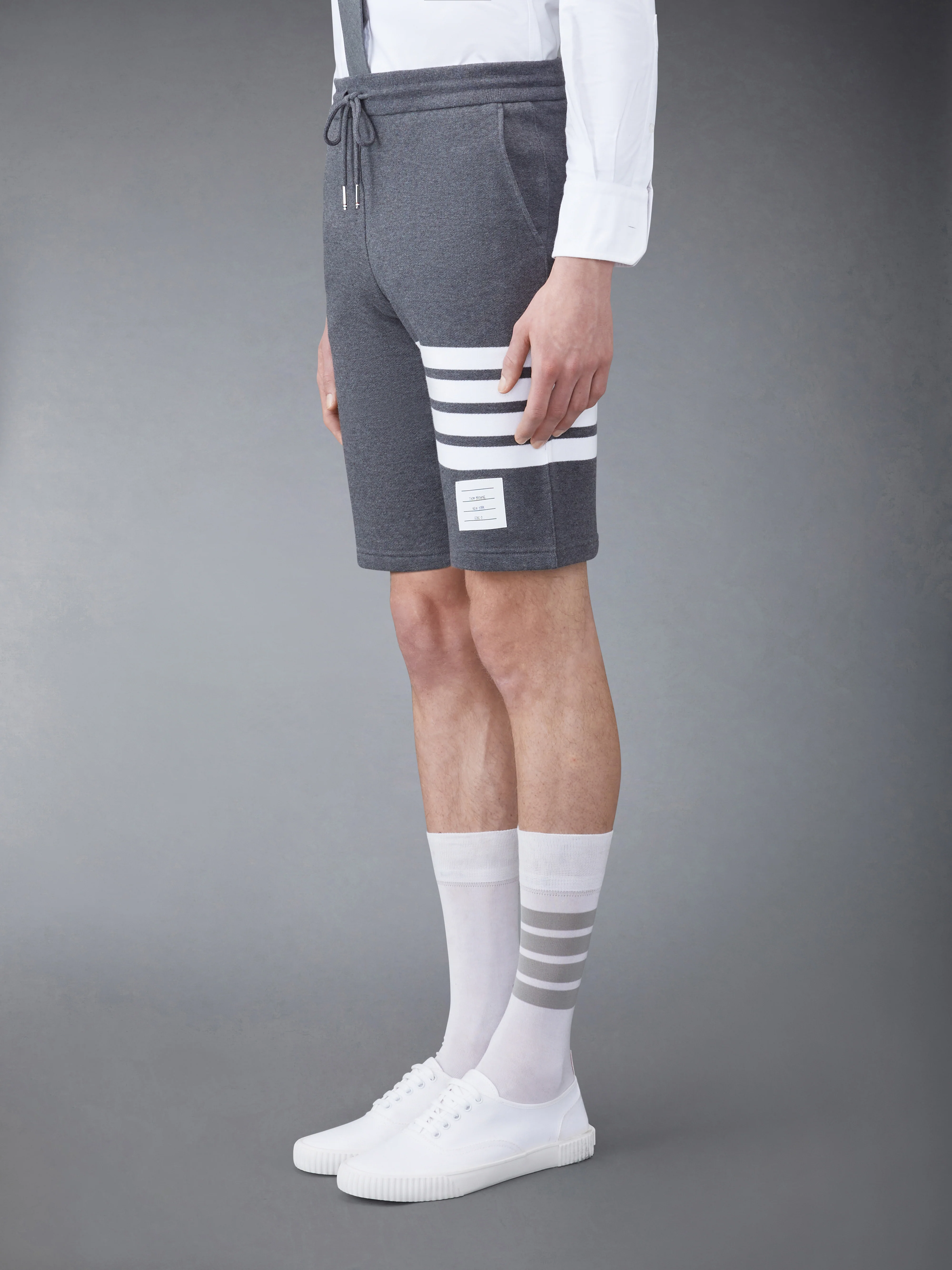 LOOPBACK TONAL 4-BAR SWEATSHORTS - Image 2