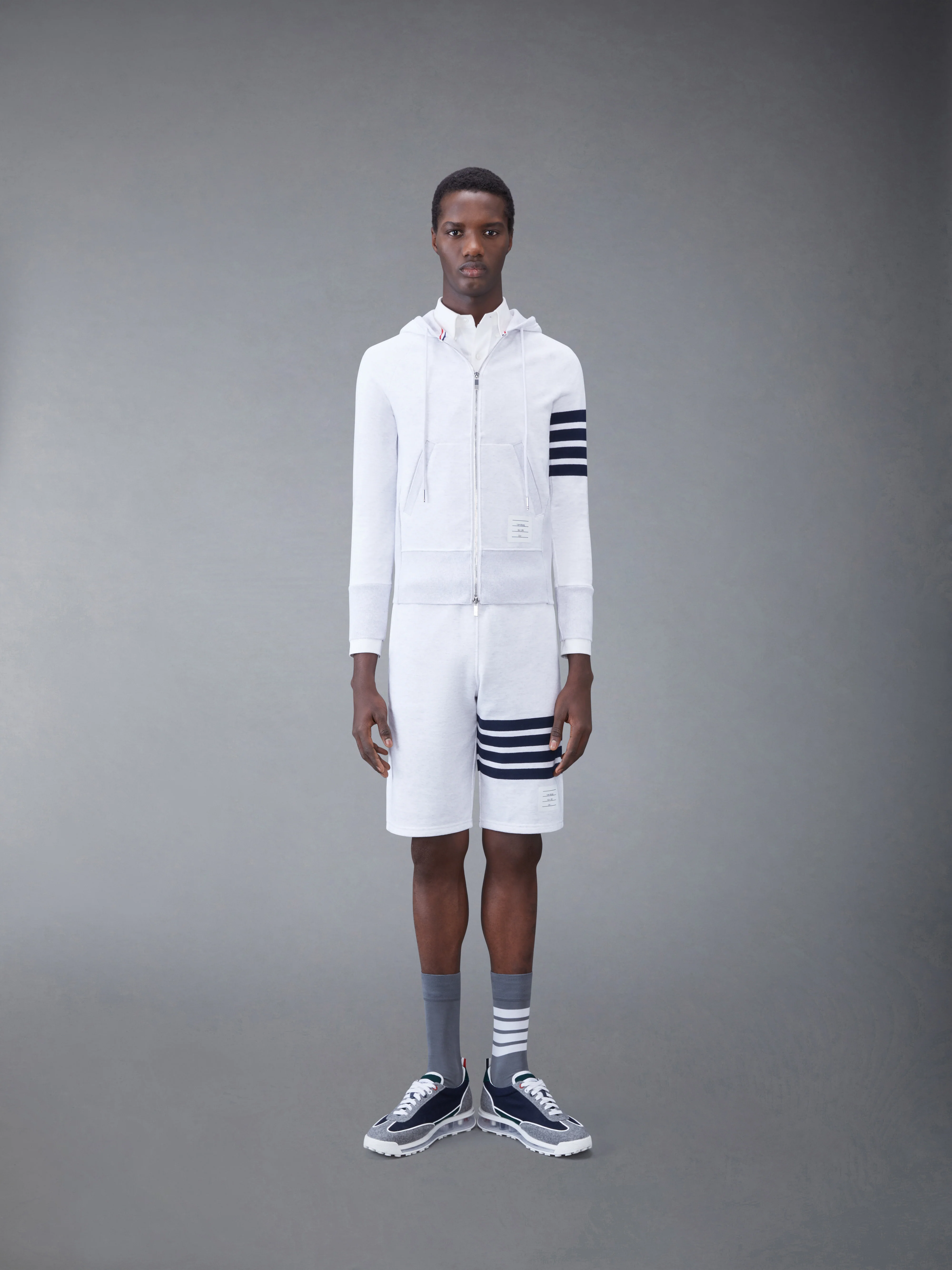 LOOPBACK TONAL 4-BAR SWEATSHORTS - Image 3