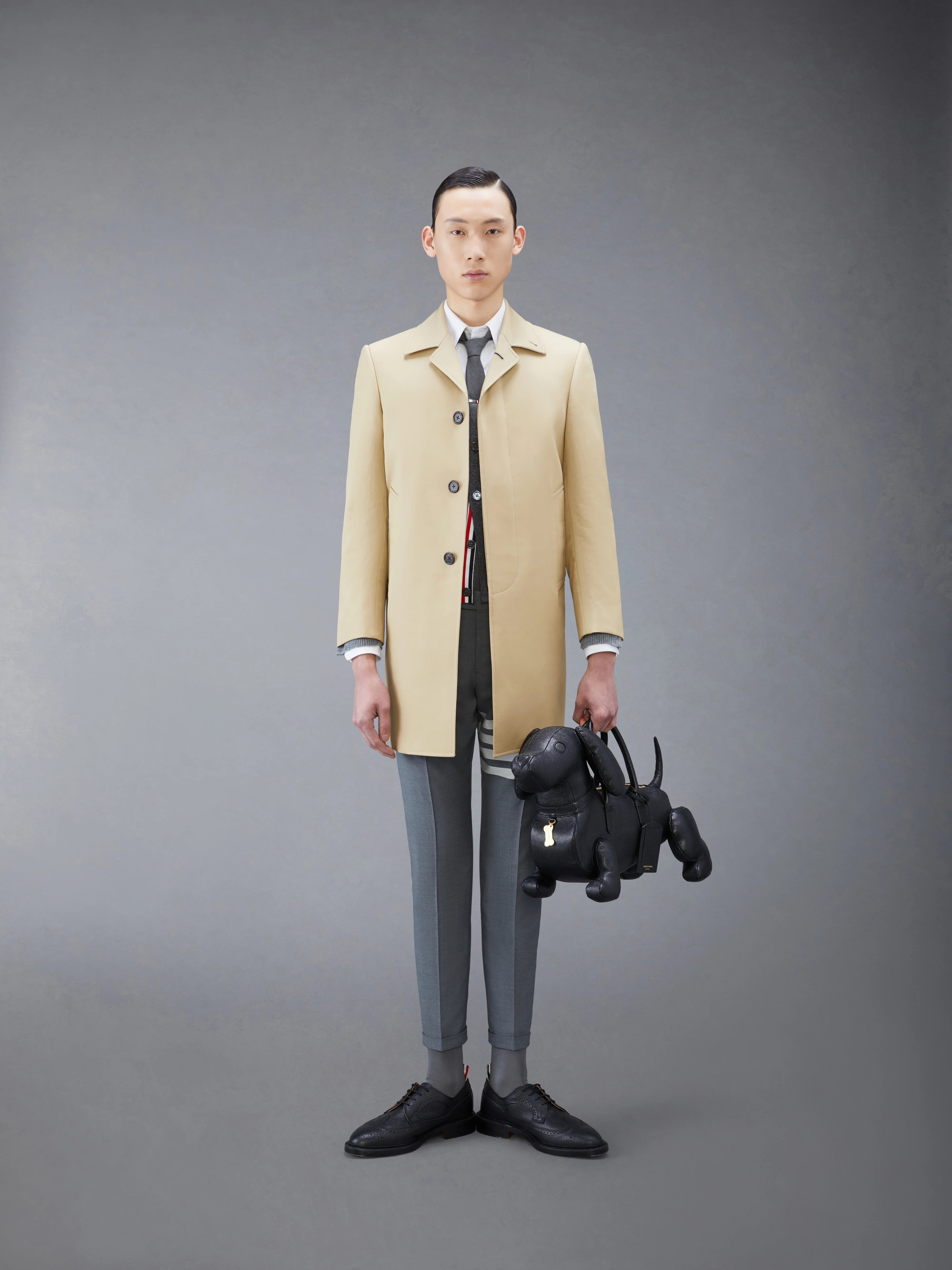 MACKINTOSH BAL COLLAR OVERCOAT - Image 3