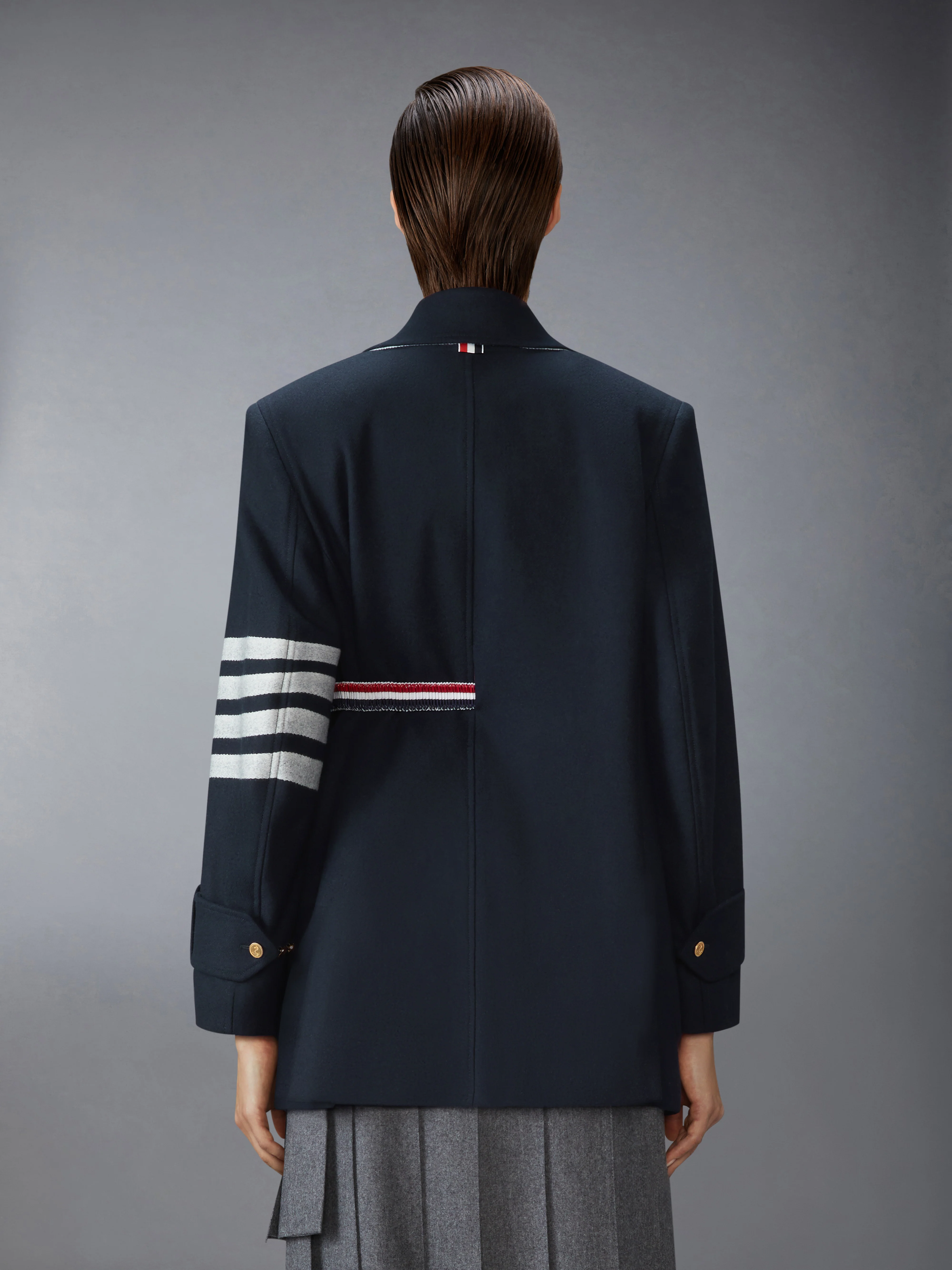 MELTON 4-BAR PEACOAT - Image 4