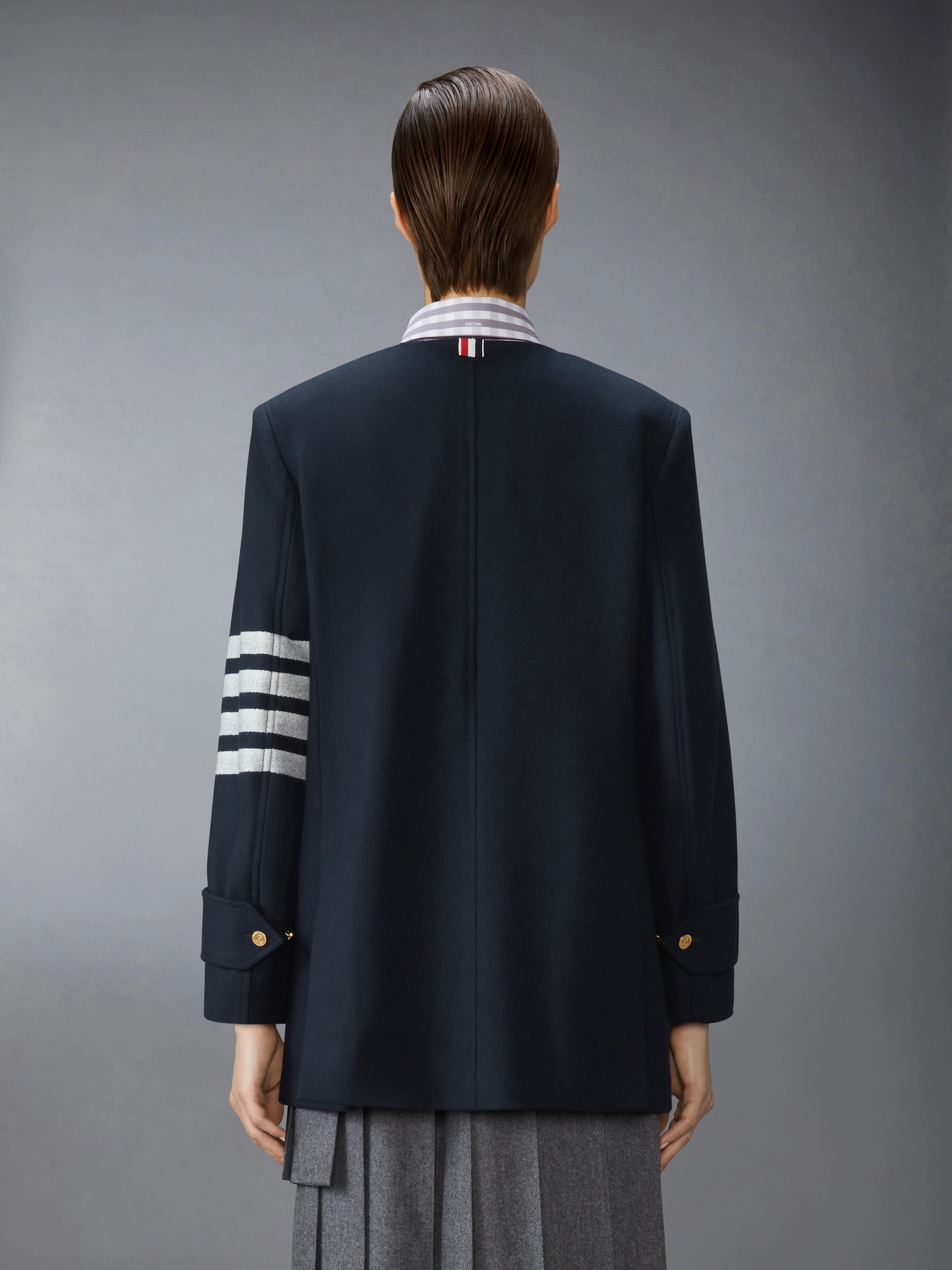 MELTON 4-BAR PEACOAT - Image 5
