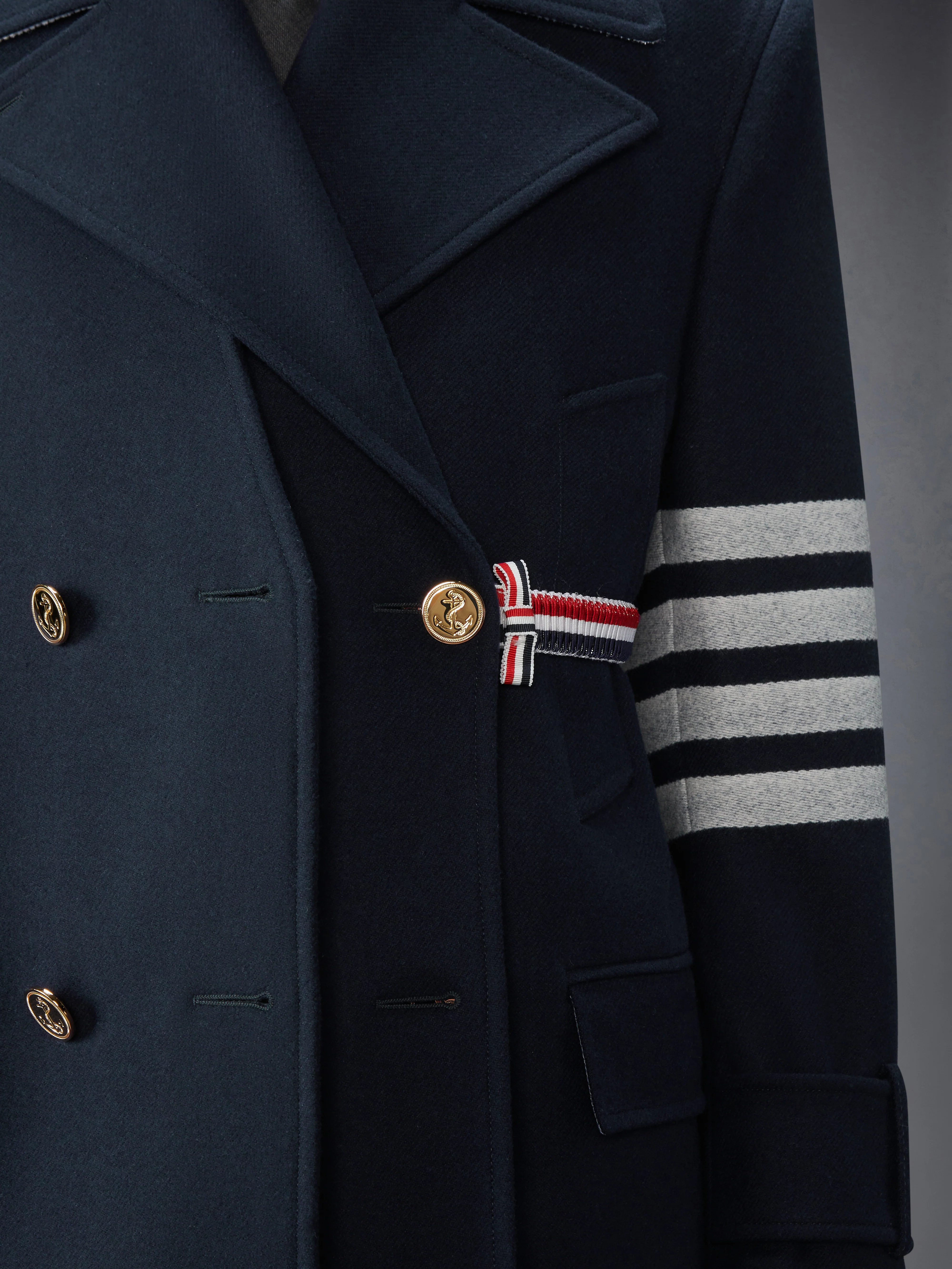 MELTON 4-BAR PEACOAT - Image 9
