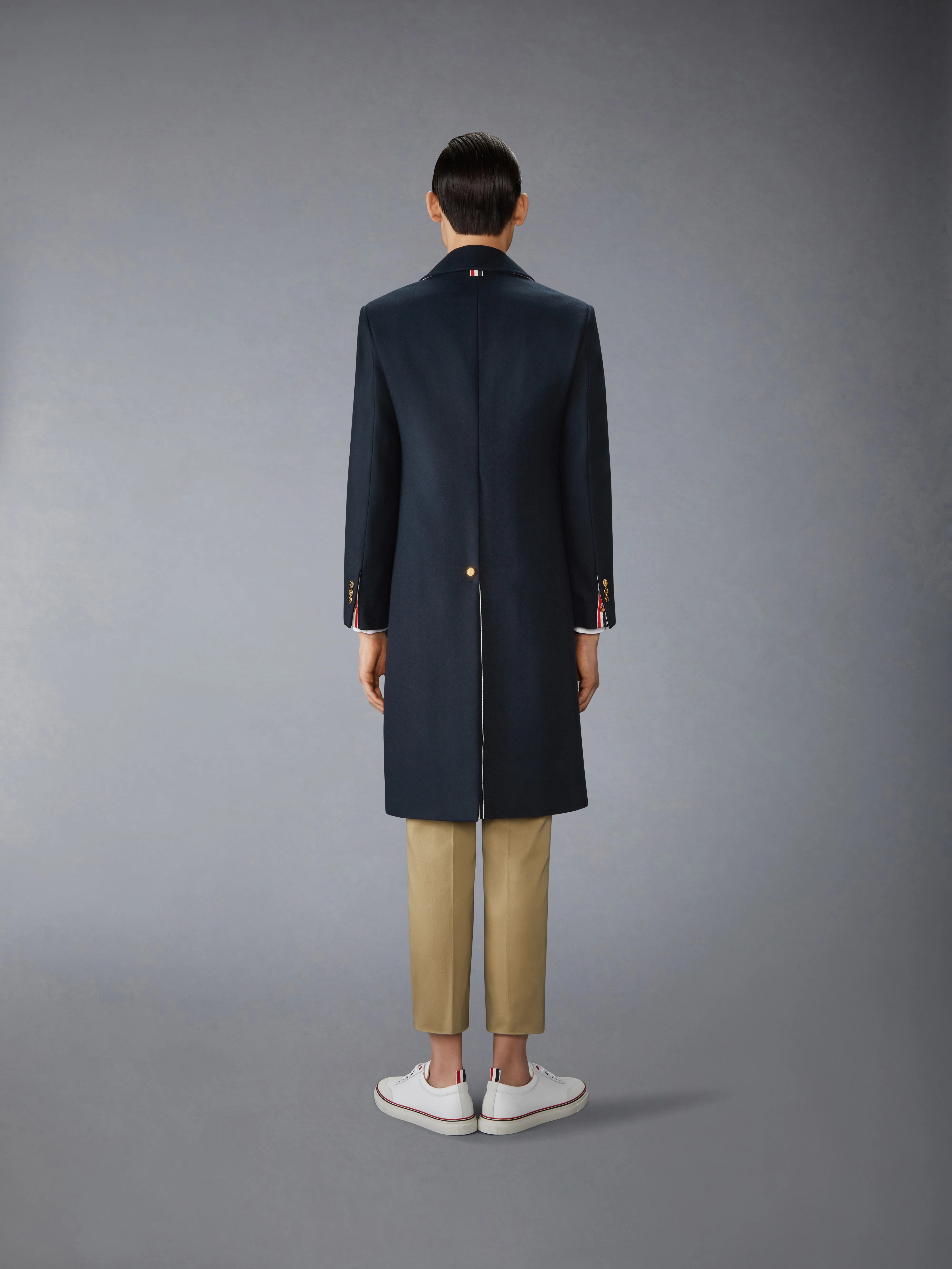 MELTON CLASSIC BAL COLLAR OVERCOAT - Image 3