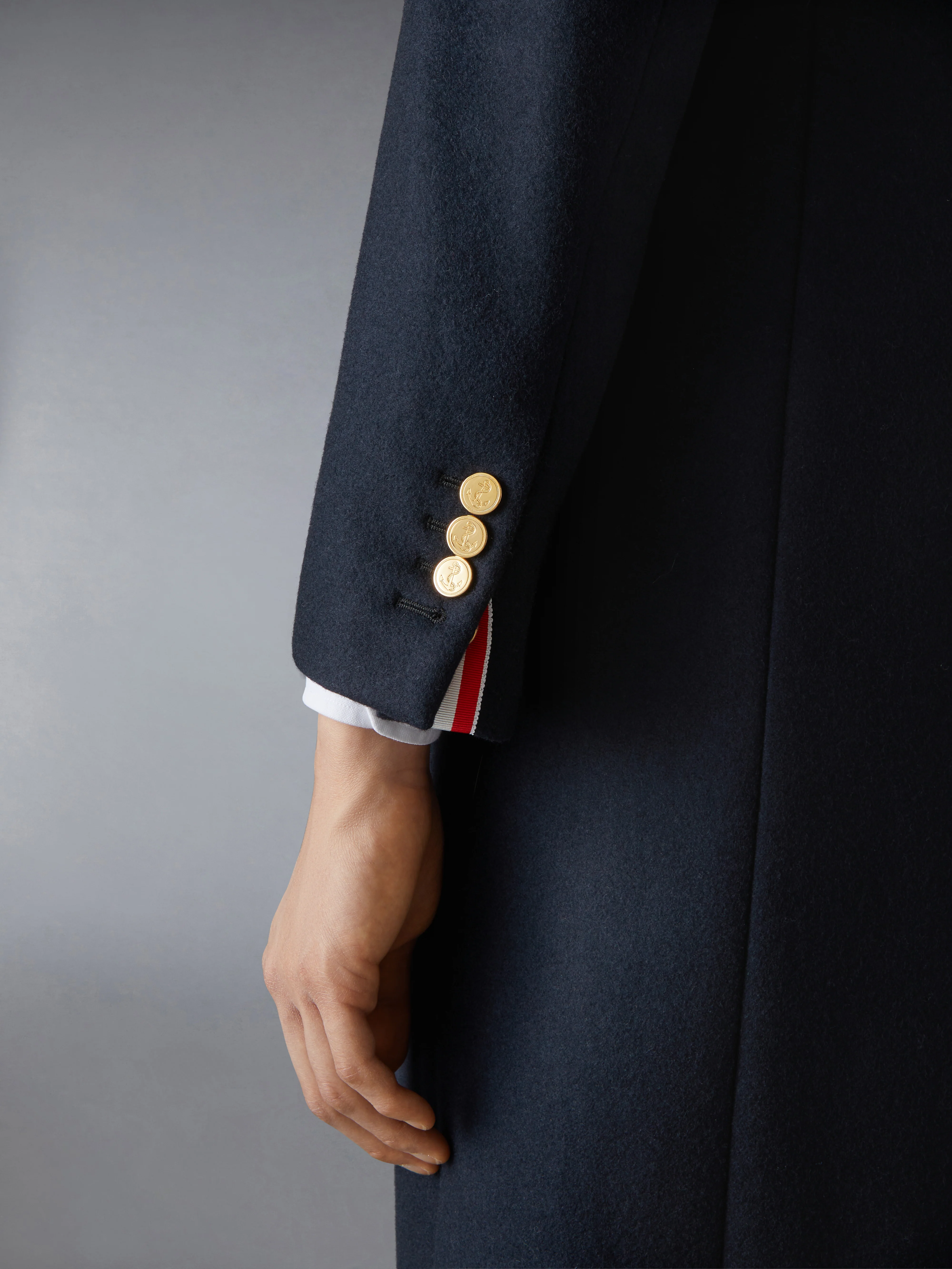 MELTON CLASSIC BAL COLLAR OVERCOAT - Image 5