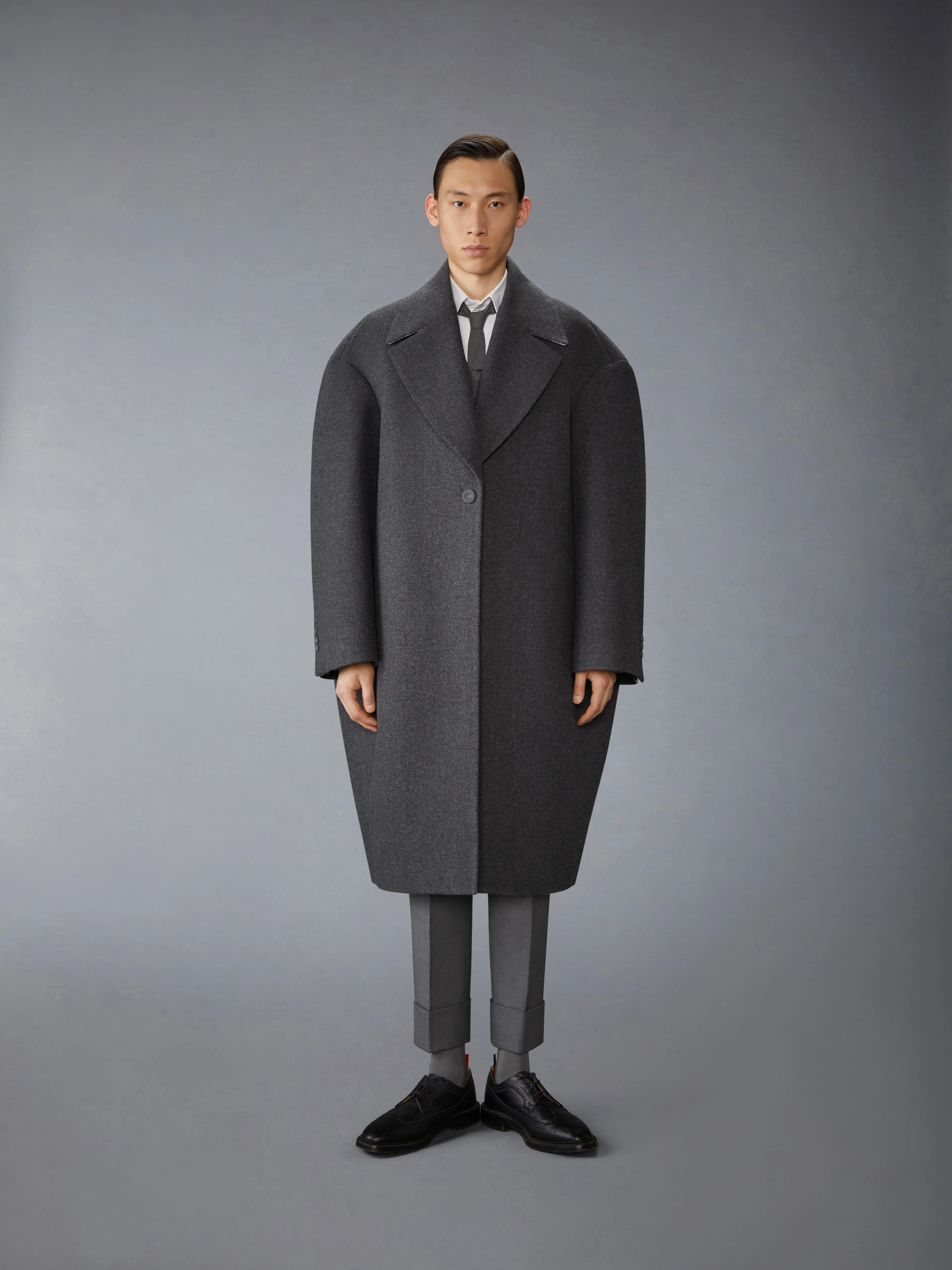 MELTON COCOON COAT - Image 2