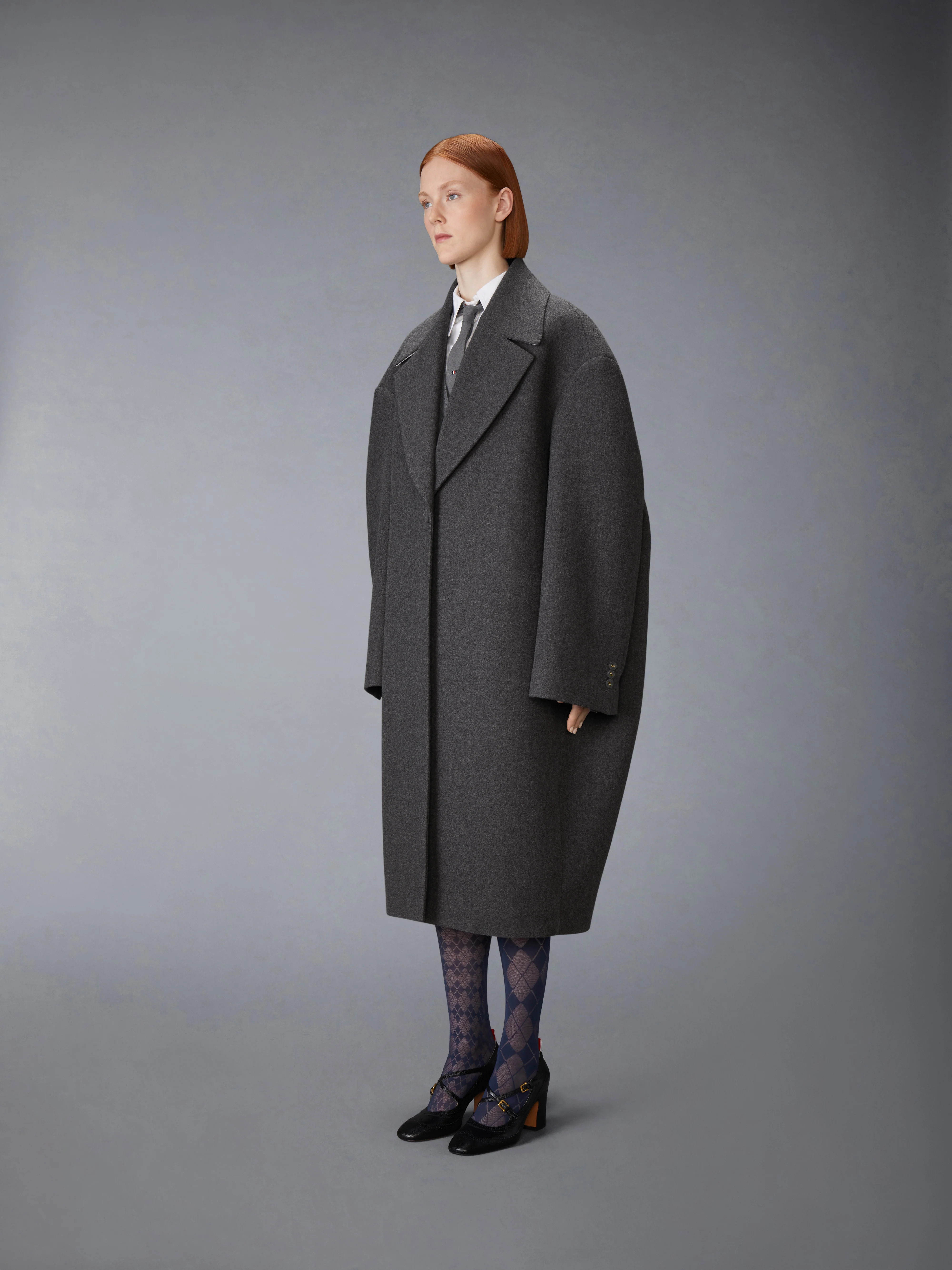 MELTON COCOON COAT - Image 3