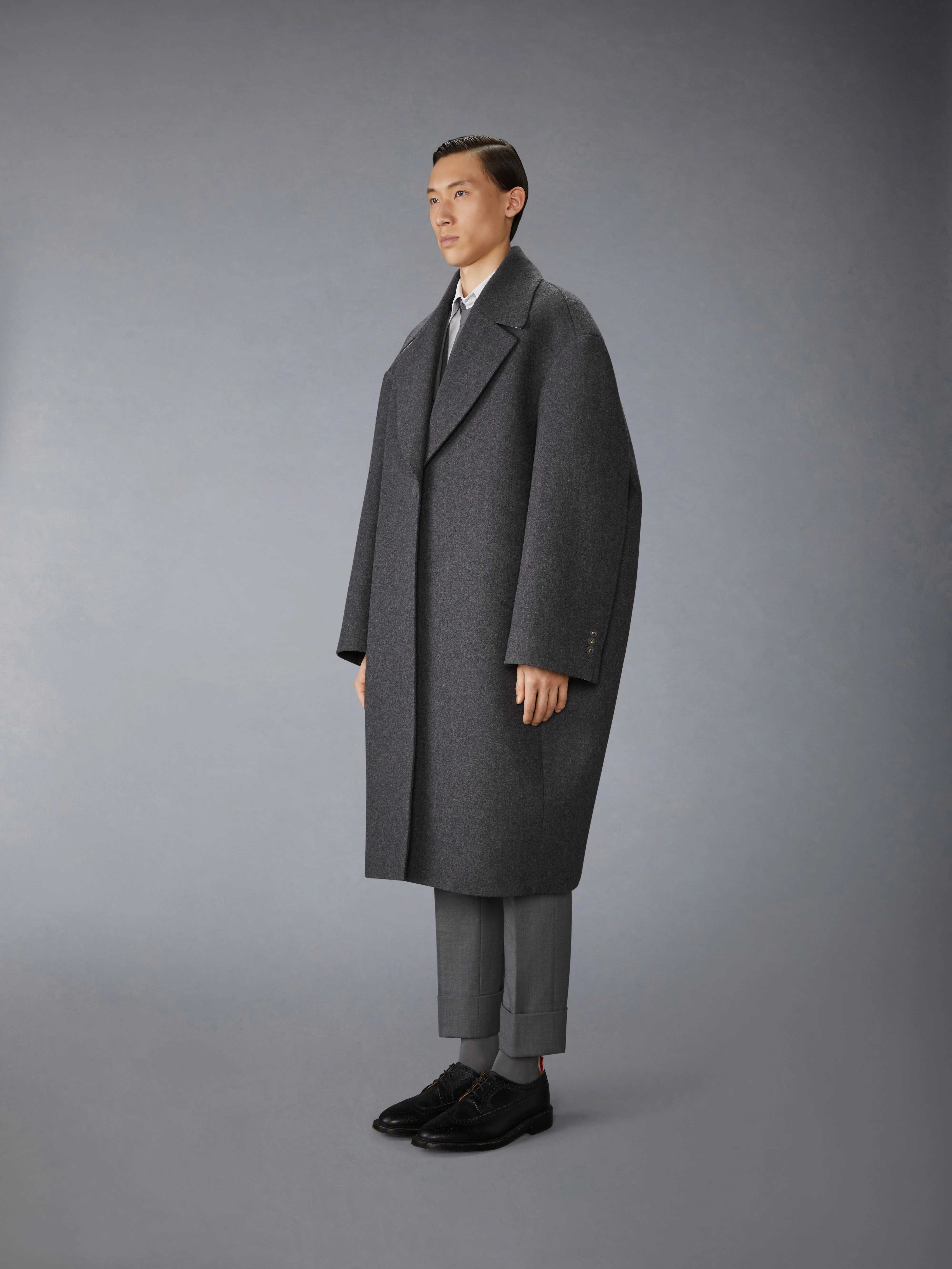 MELTON COCOON COAT - Image 4