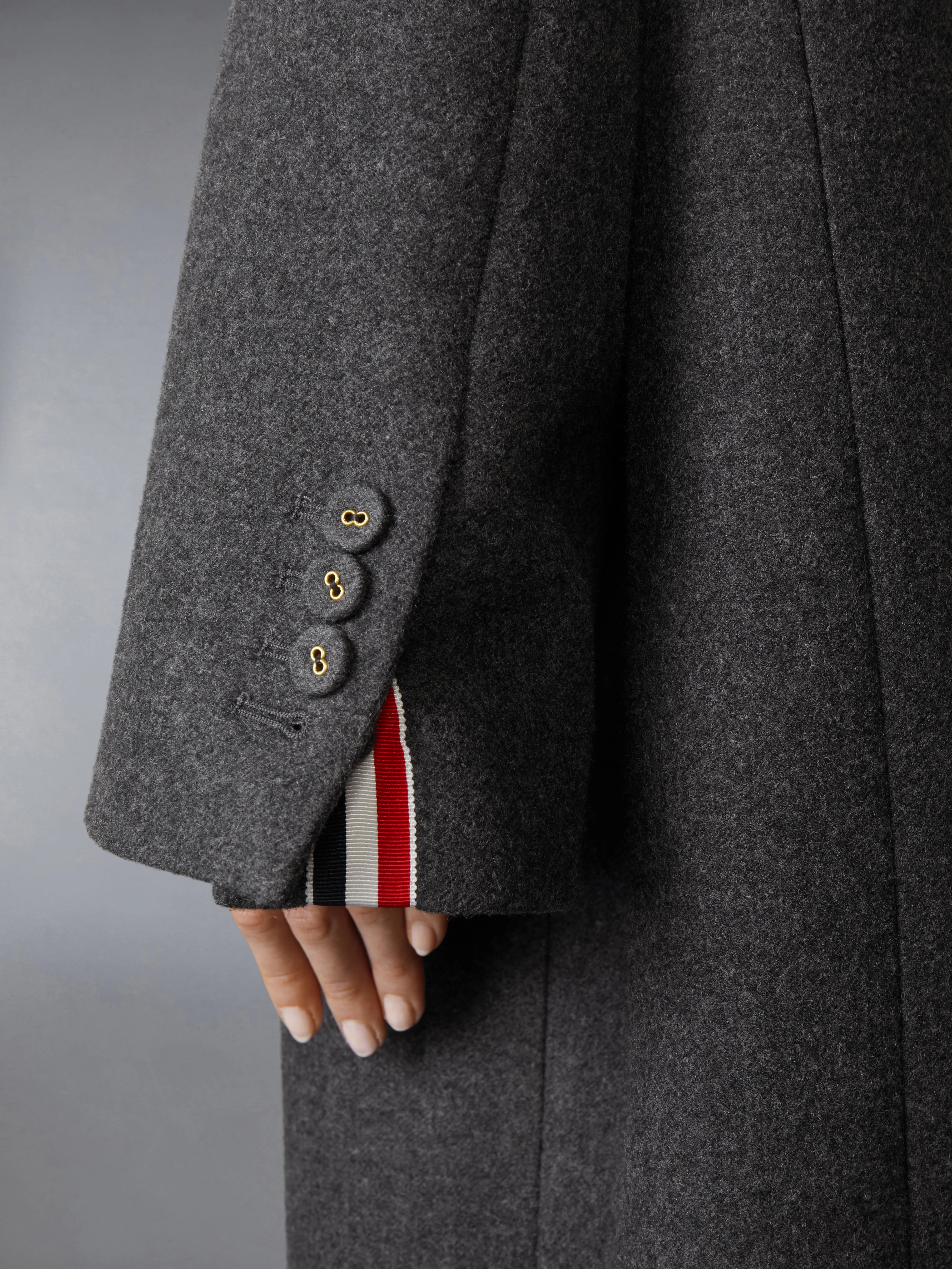 MELTON COCOON COAT - Image 8