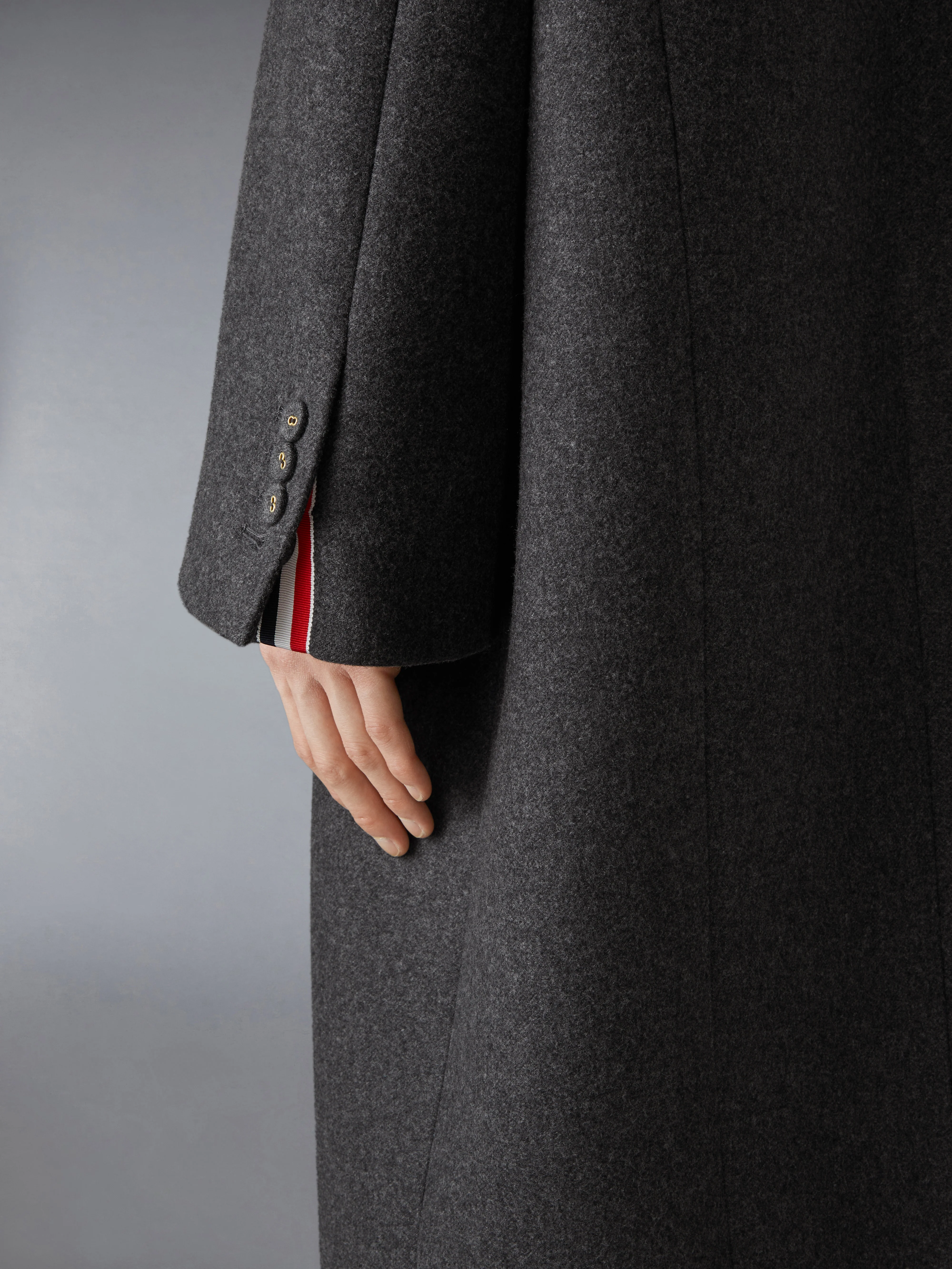 MELTON COCOON COAT - Image 9