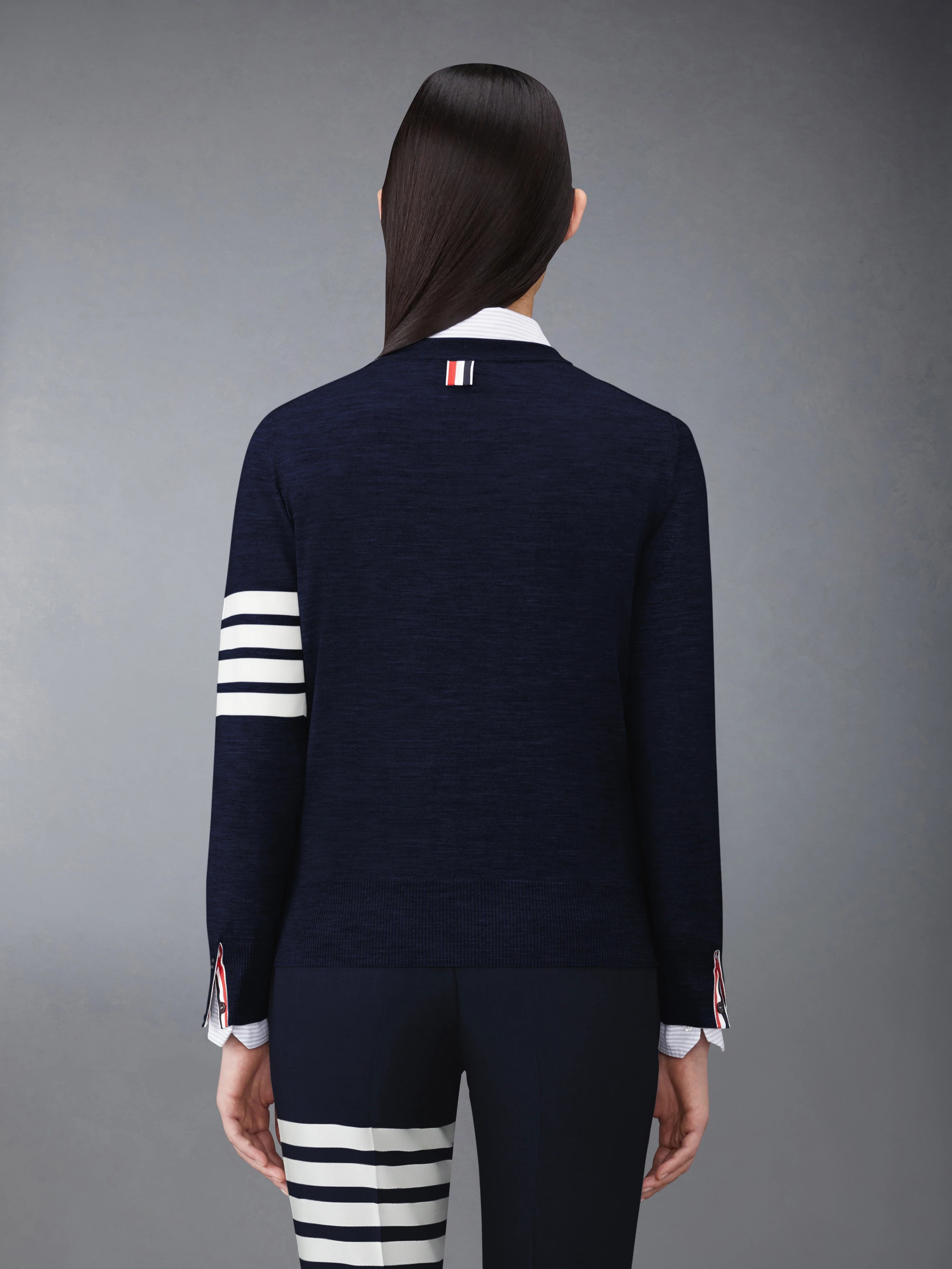 MERINO WOOL 4-BAR RELAXED FIT PULLOVER - Image 2