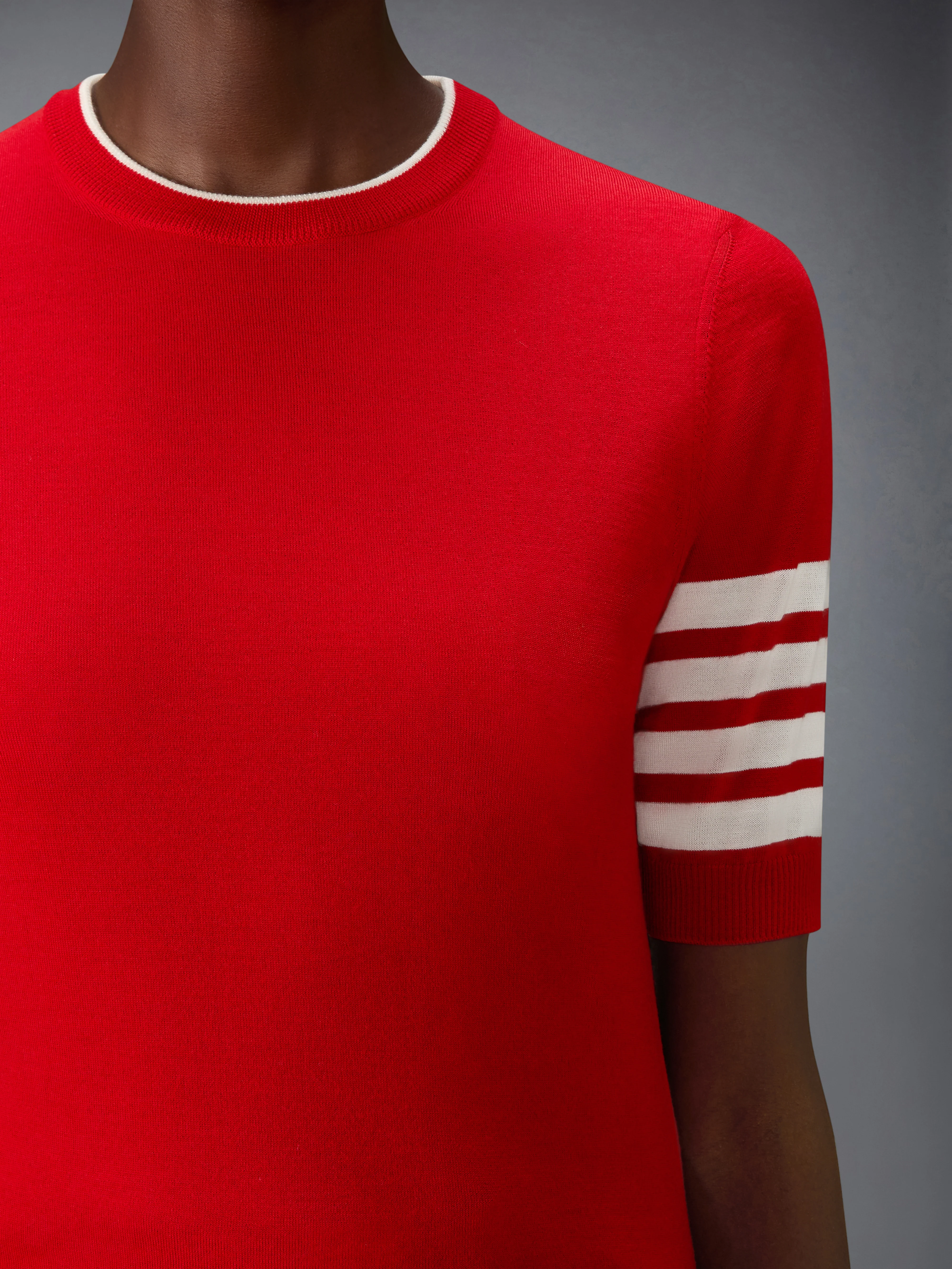 MERINO WOOL 4-BAR SHORT SLEEVE PULLOVER - Image 5