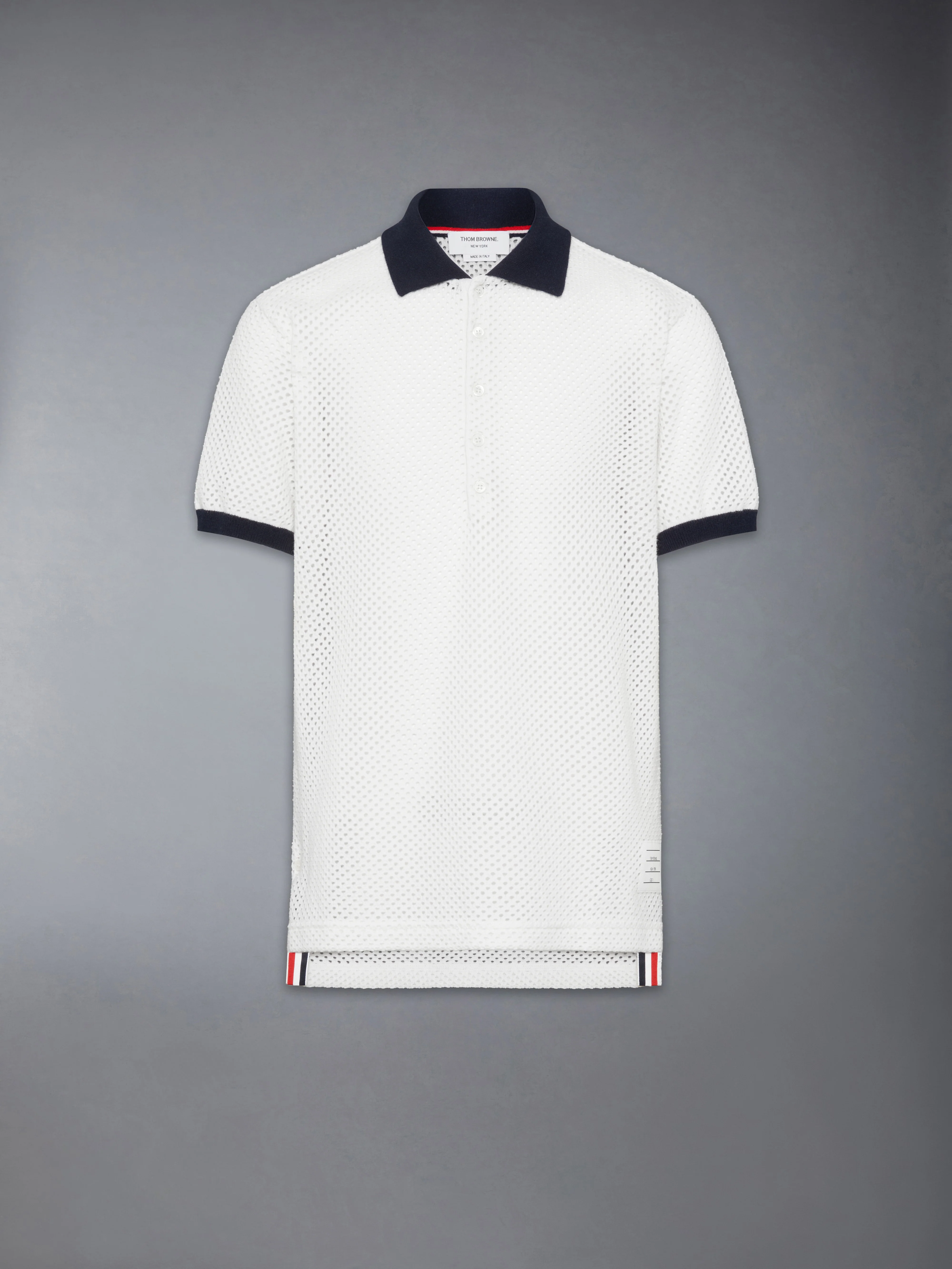 MESH CASHMERE POLO - Image 6