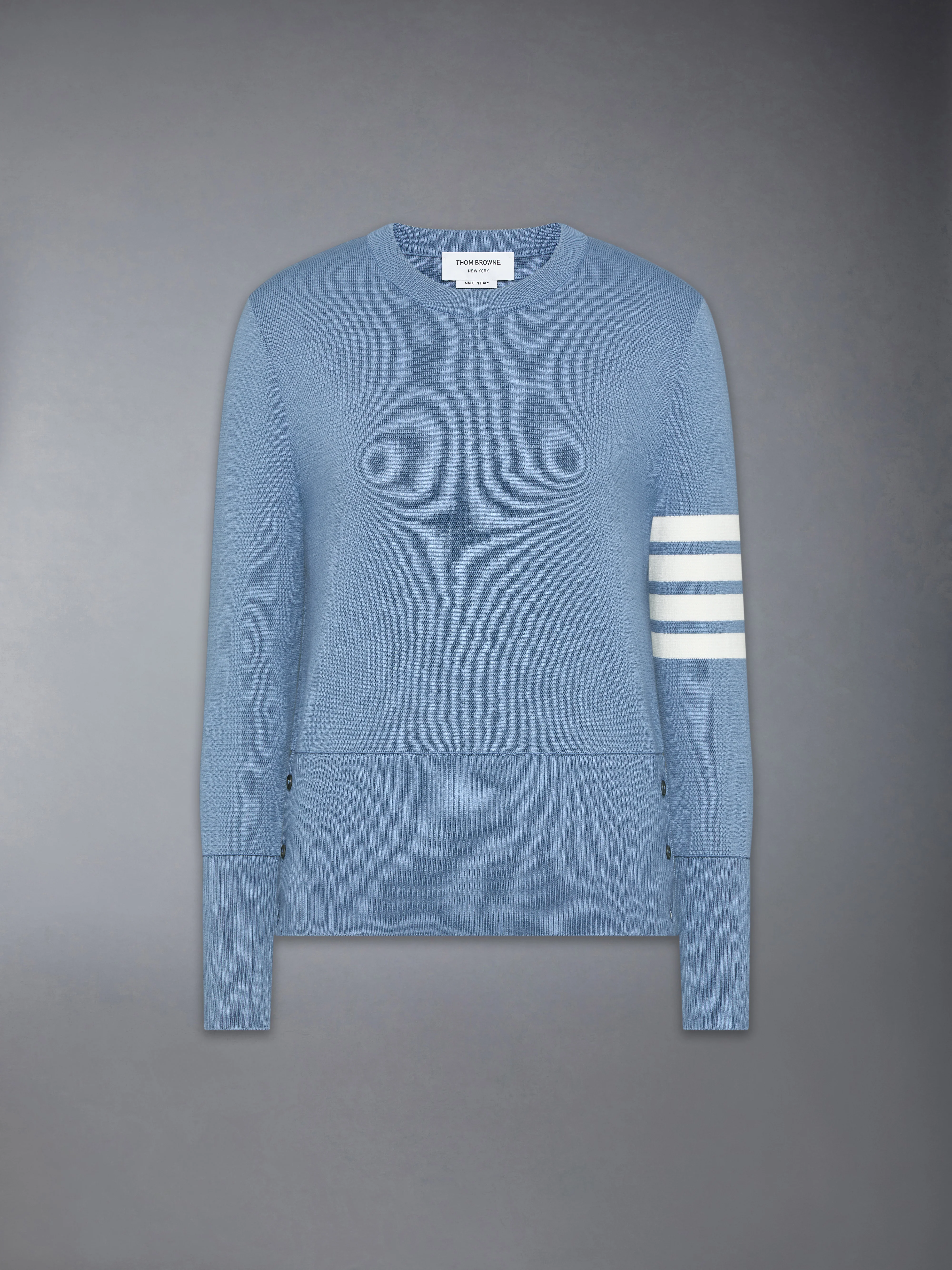 MILANO STITCH COTTON CREPE 4-BAR PULLOVER - Image 6