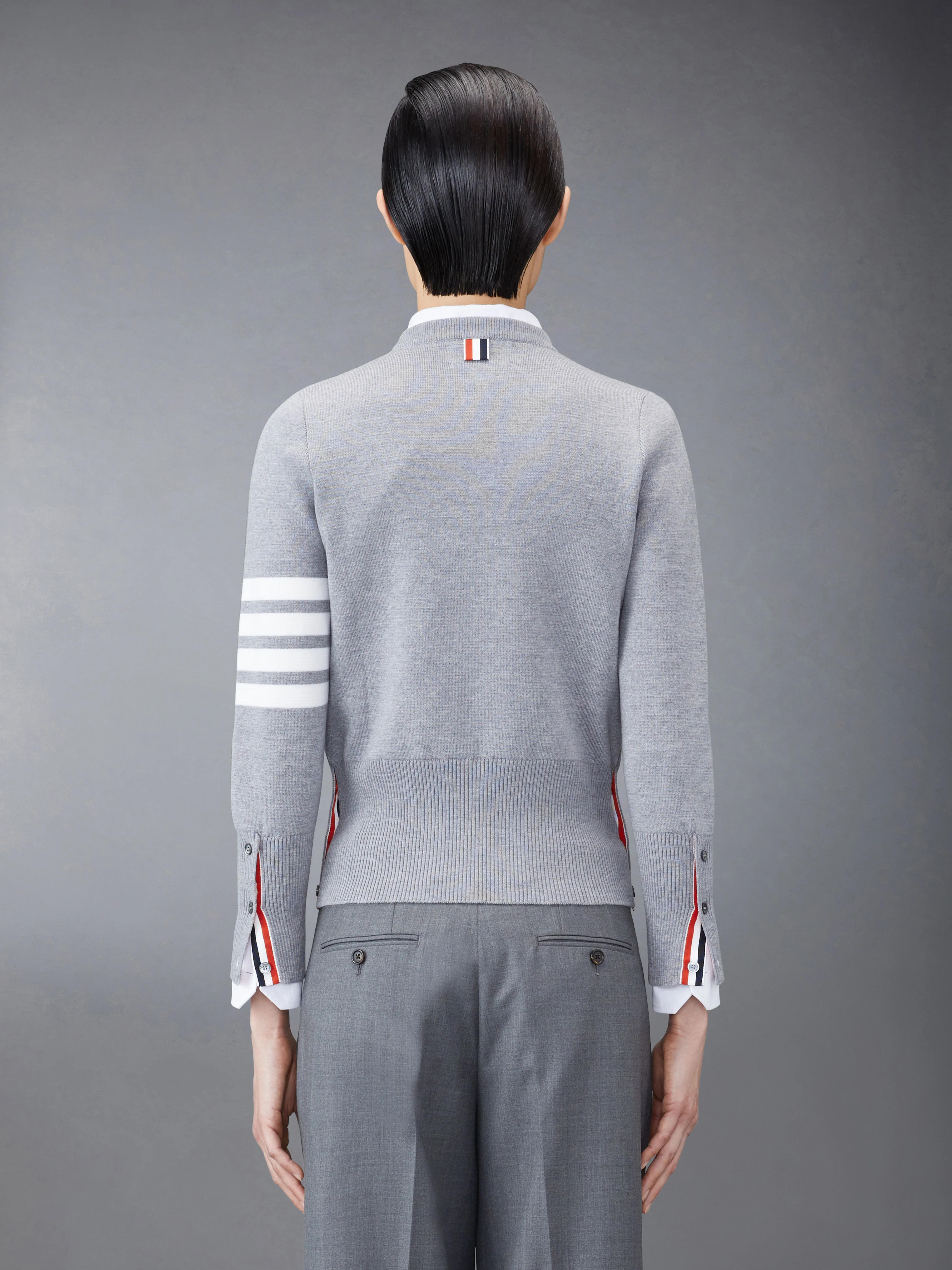 MILANO STITCH MERINO WOOL 4-BAR PULLOVER - Image 2