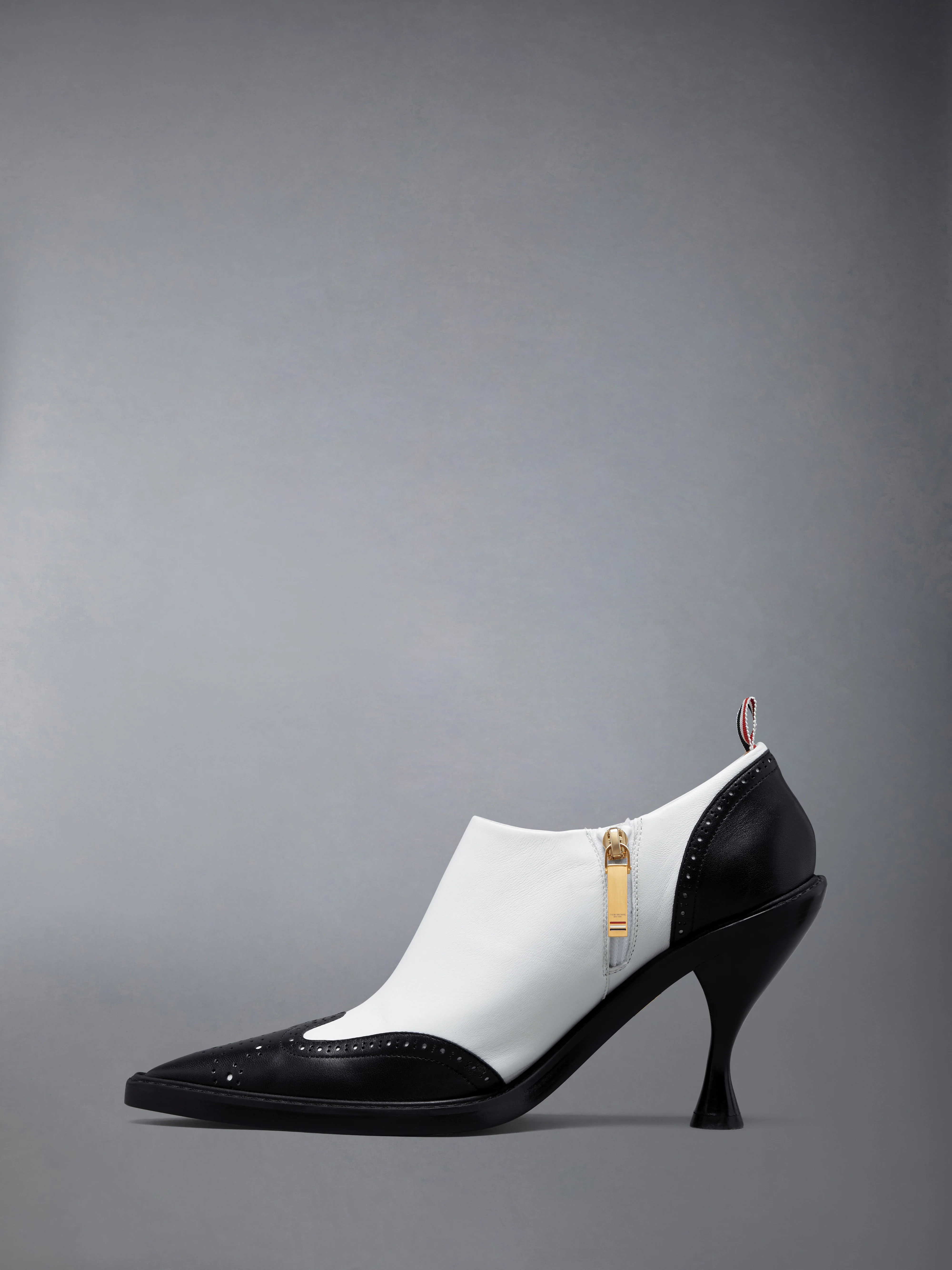 NAPPA LEATHER WINGTIP BOOTIE 90MM - Image 4