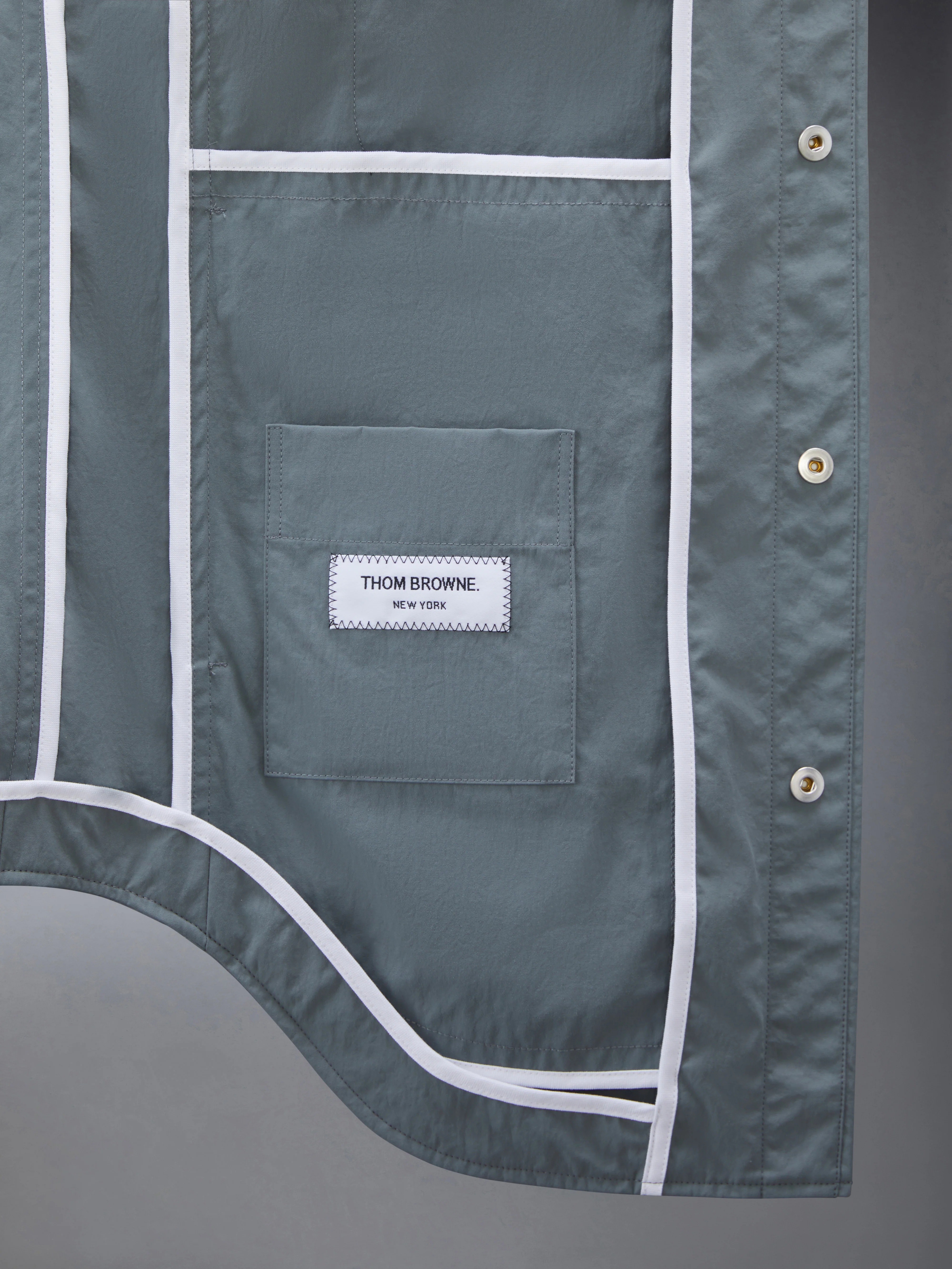 NYLON SHELL ARMBAND SHIRT JACKET - Image 6
