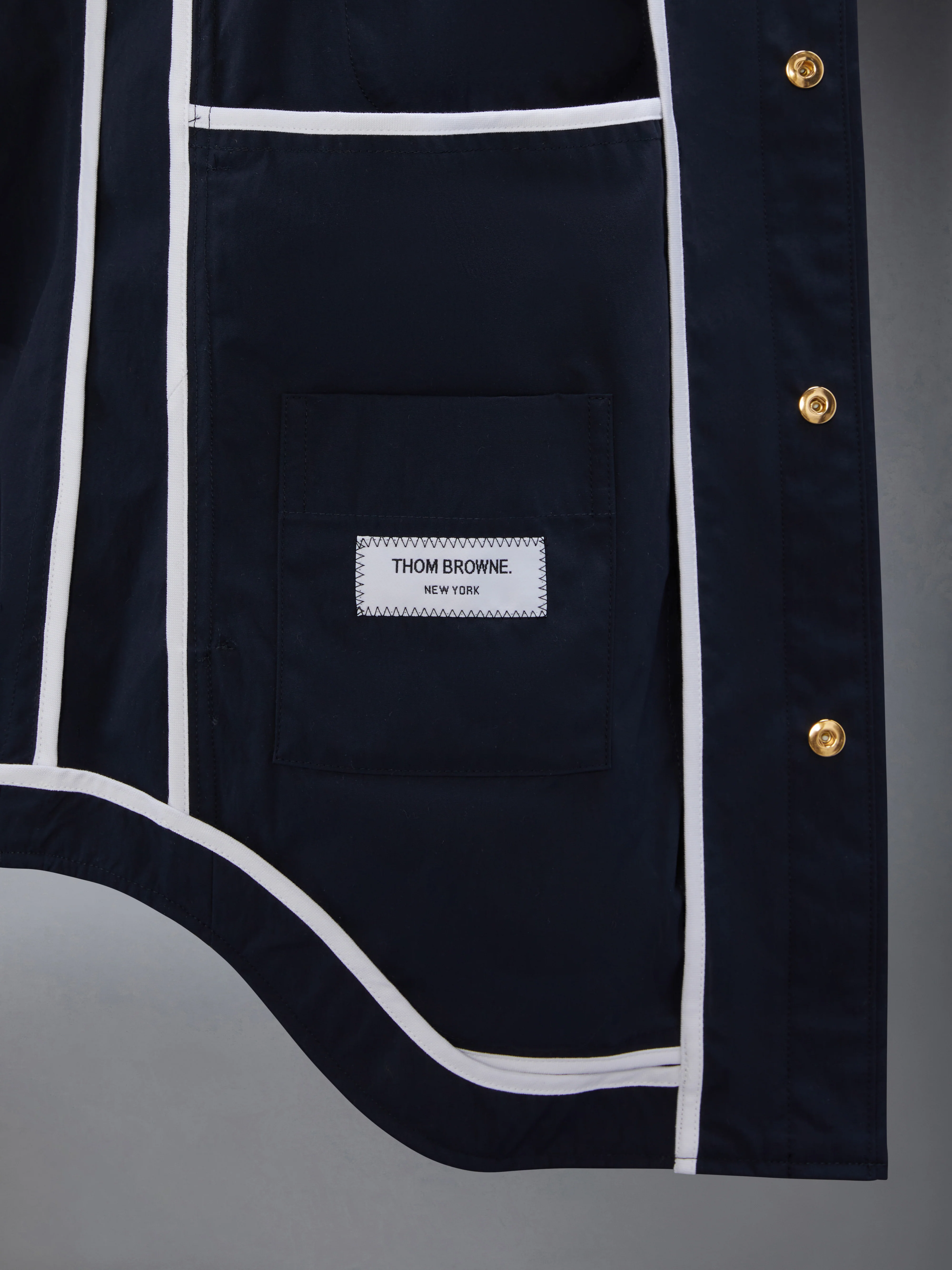 NYLON SHELL ARMBAND SHIRT JACKET - Image 6